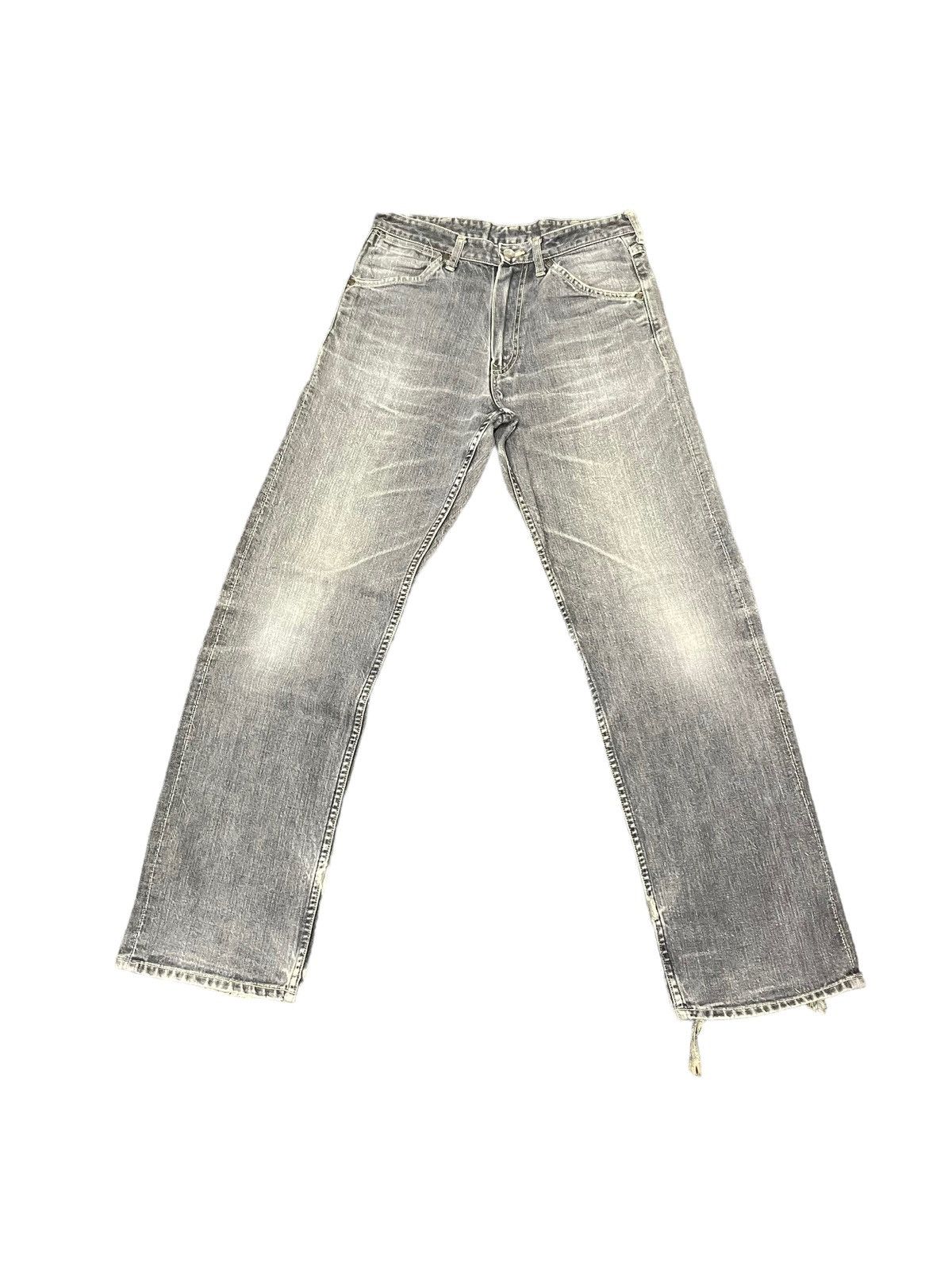 Bape Vintage Bape Busy Works Selvedge Distresed Denim Size US 31 - 2 Thumbnail