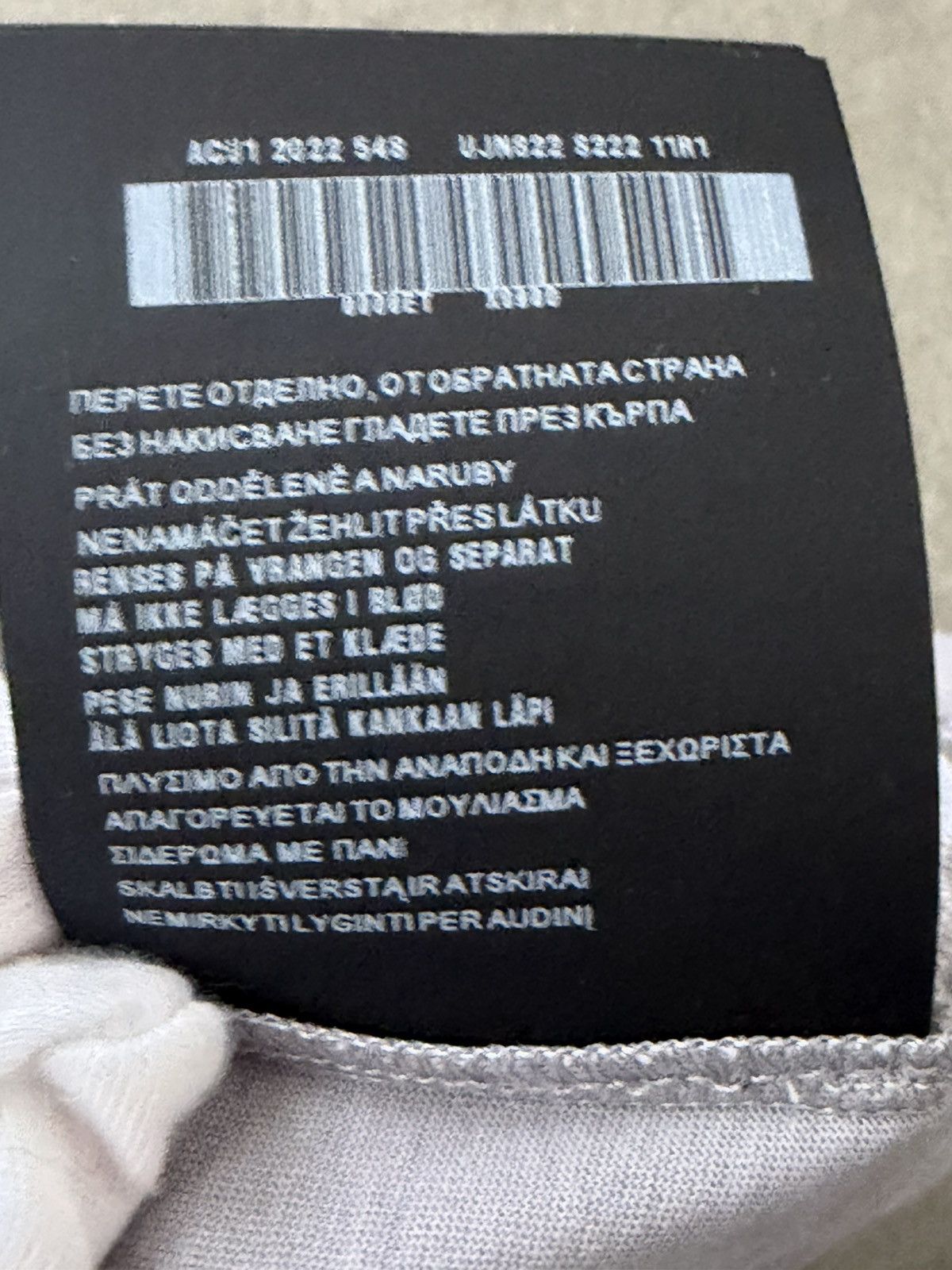 Prada ARCHIVAL!Prada Grey Printed Cotton Jersey T-Shirt Size US XXL / EU 58 / 5 - 19 Thumbnail