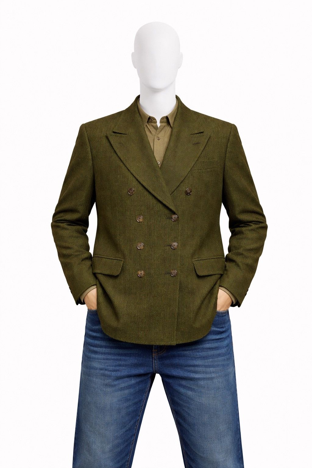 Jil Sander Jil Sander Wool Cashmere Blazer Luxury Vintage Size 44 Size 44R - 1 Thumbnail
