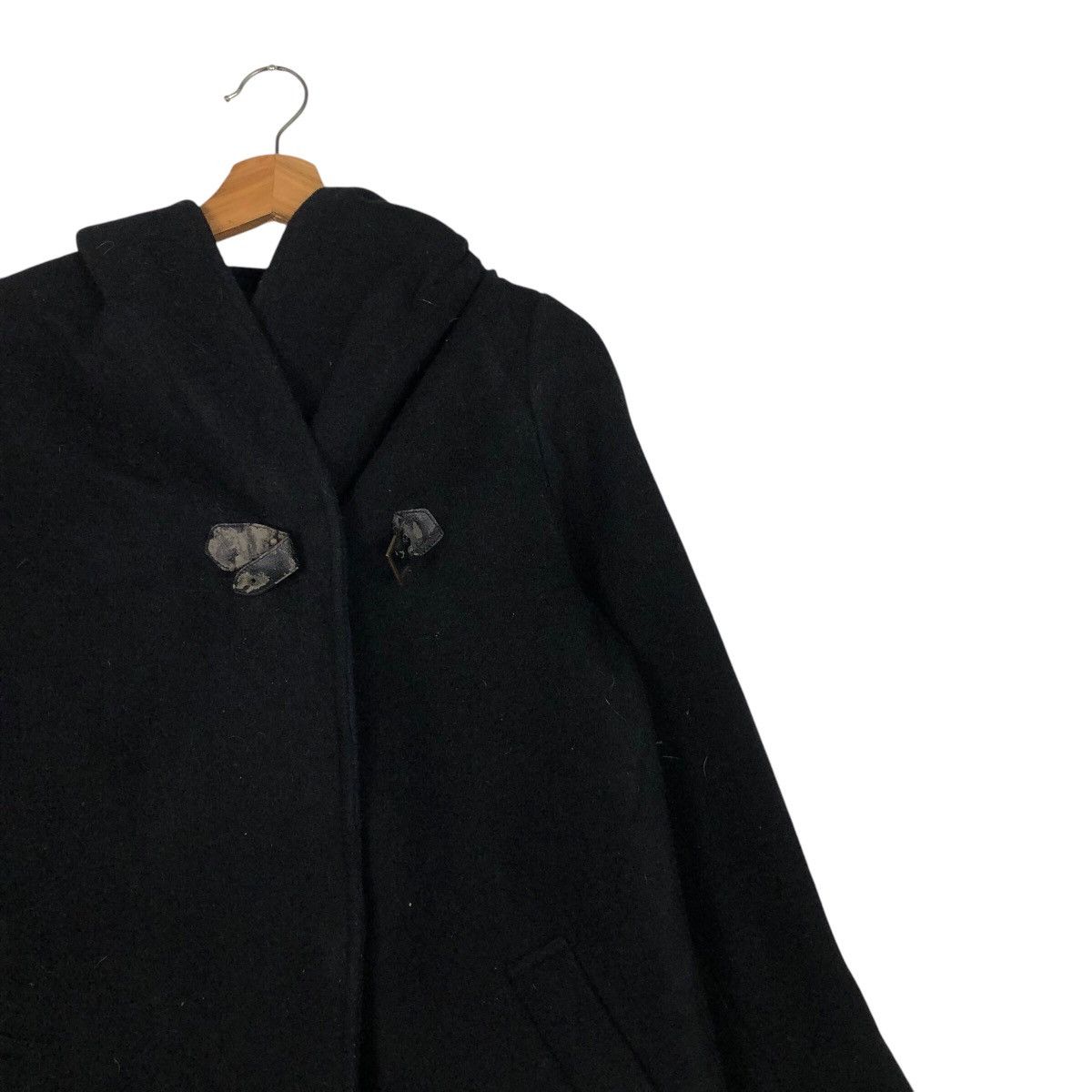 Japanese Brand 📌Vintage Wool Jacket Rich Black Keith Issey Miyake Size US M / EU 48-50 / 2 - 7 Thumbnail