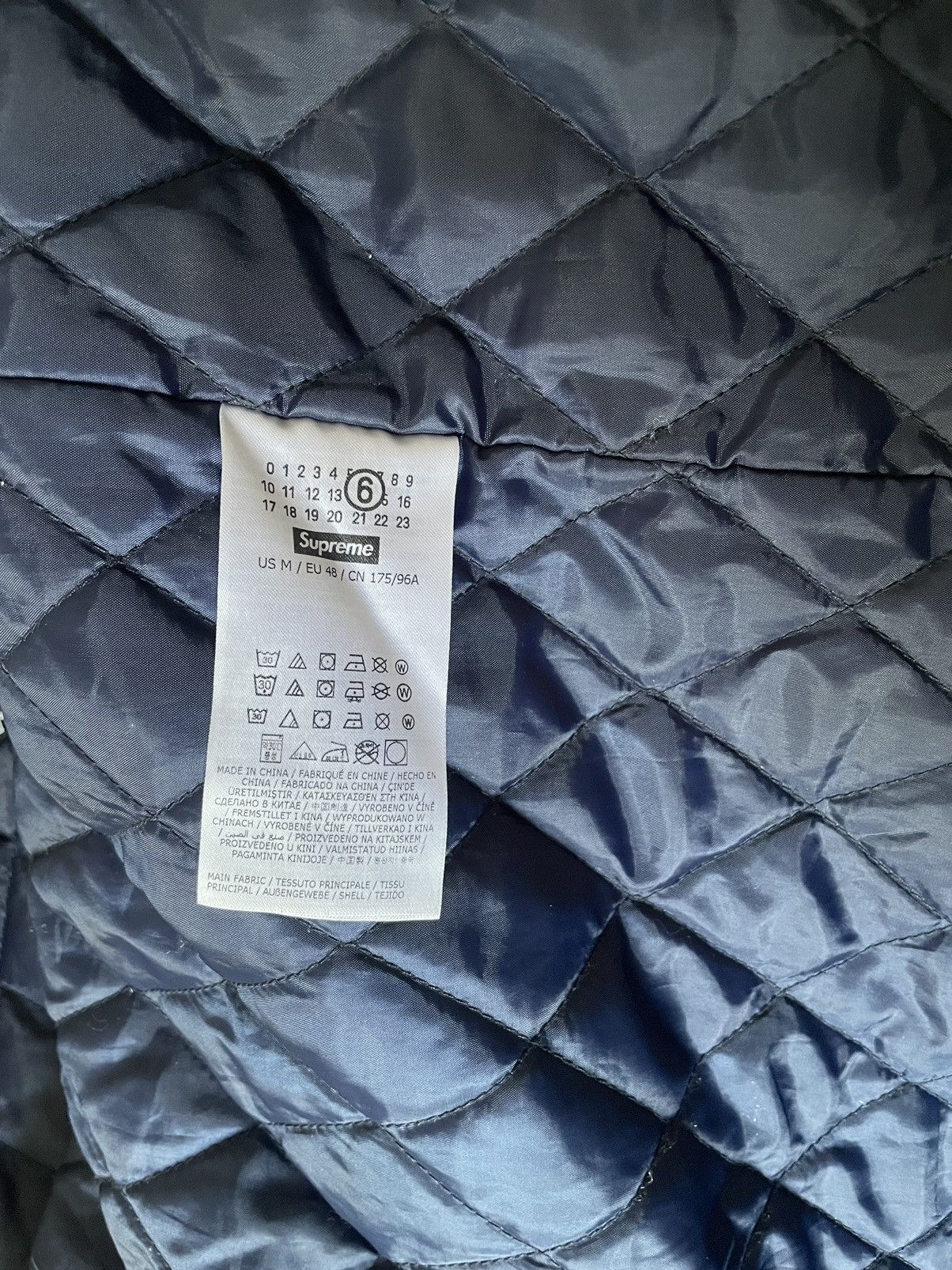Maison Margiela × Supreme MM6 x Supreme Padded Shirt Jacket Size US L / EU 52-54 / 3 - 4 Thumbnail