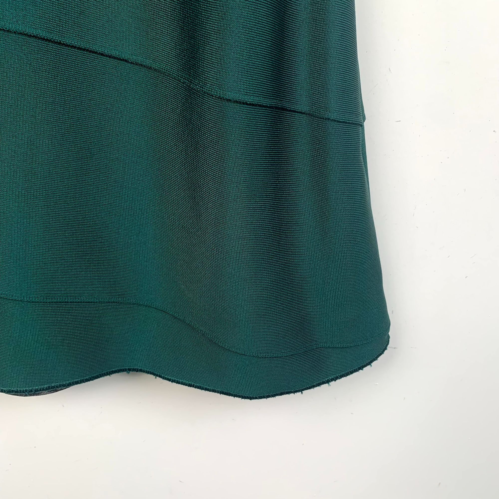 Dior Christian Dior Green & Black Sleeveless Mesh Panel Dress Size XS / US 0-2 / IT 36-38 - 4 Thumbnail