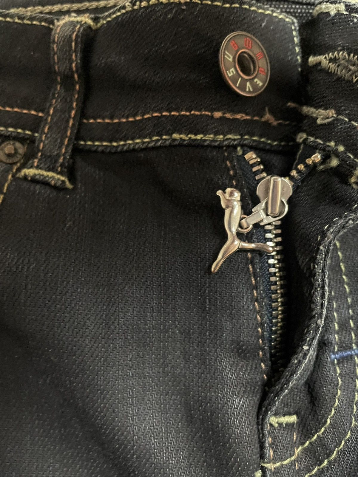 Evisu Evisu x Puma vintage black jeans seagulls Y2K Size US 28 / EU 44 - 8 Thumbnail