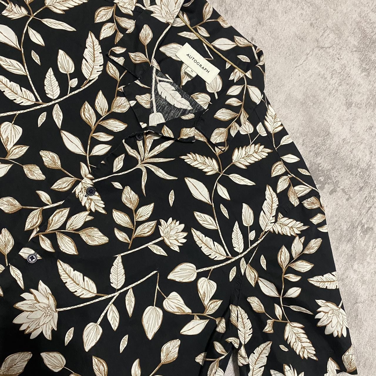 Other Black and tan floral button-up shirt #floralshirt Vintage Size US M / EU 48-50 / 2 - 3 Thumbnail