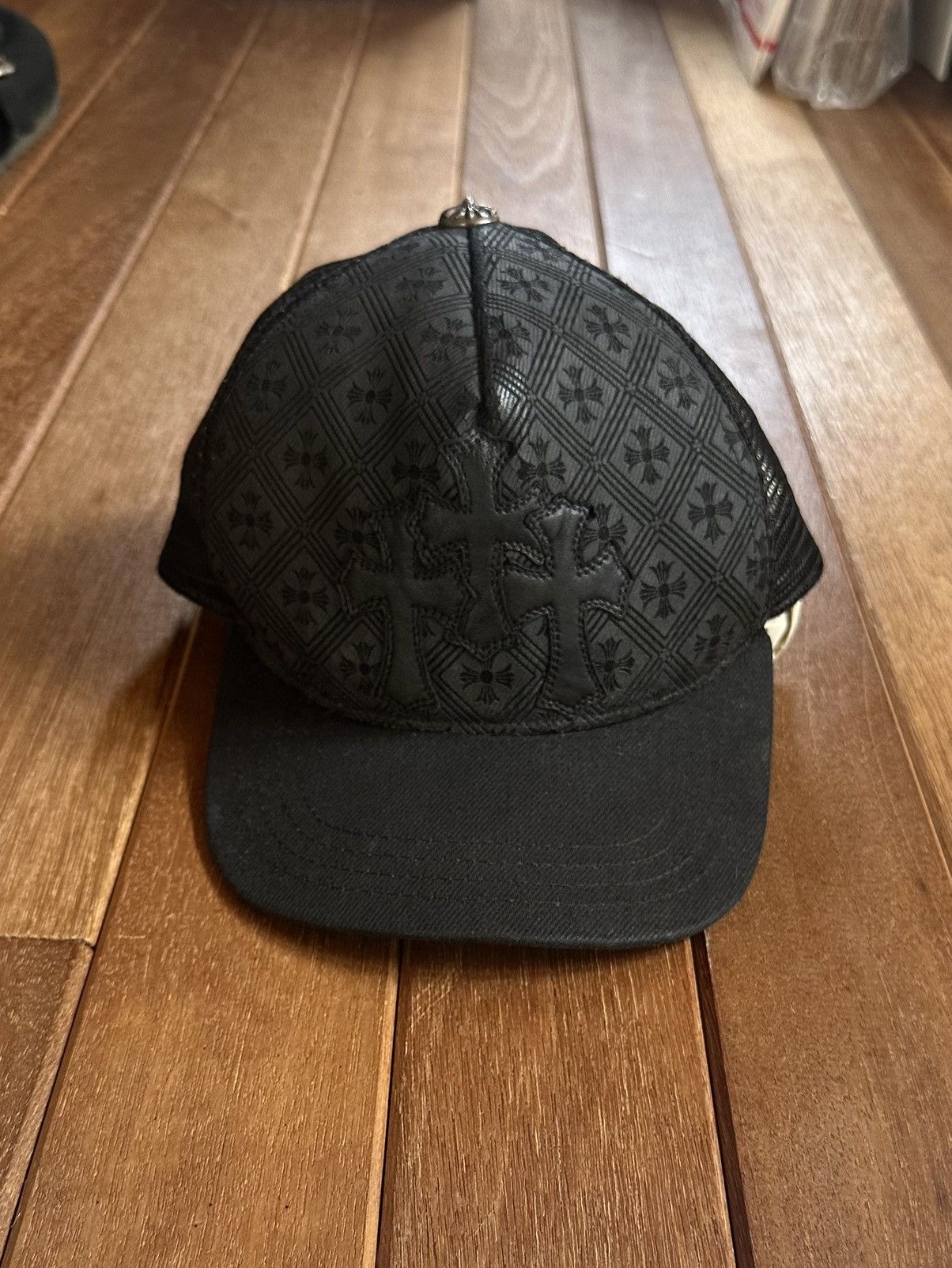 Chrome Hearts Chrome Hearts Triple Cross Monogram Cap Size ONE SIZE - 2 Thumbnail