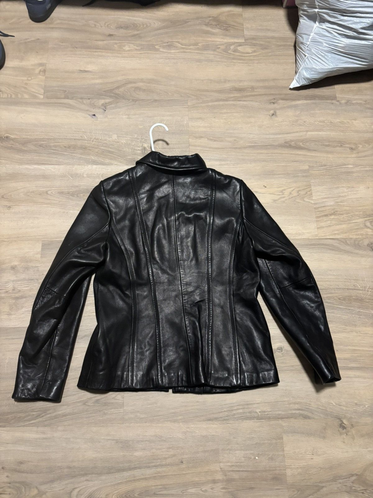 Jones New York Jones New York Leather Jacket L Size L / US 10 / IT 46 - 2 Thumbnail