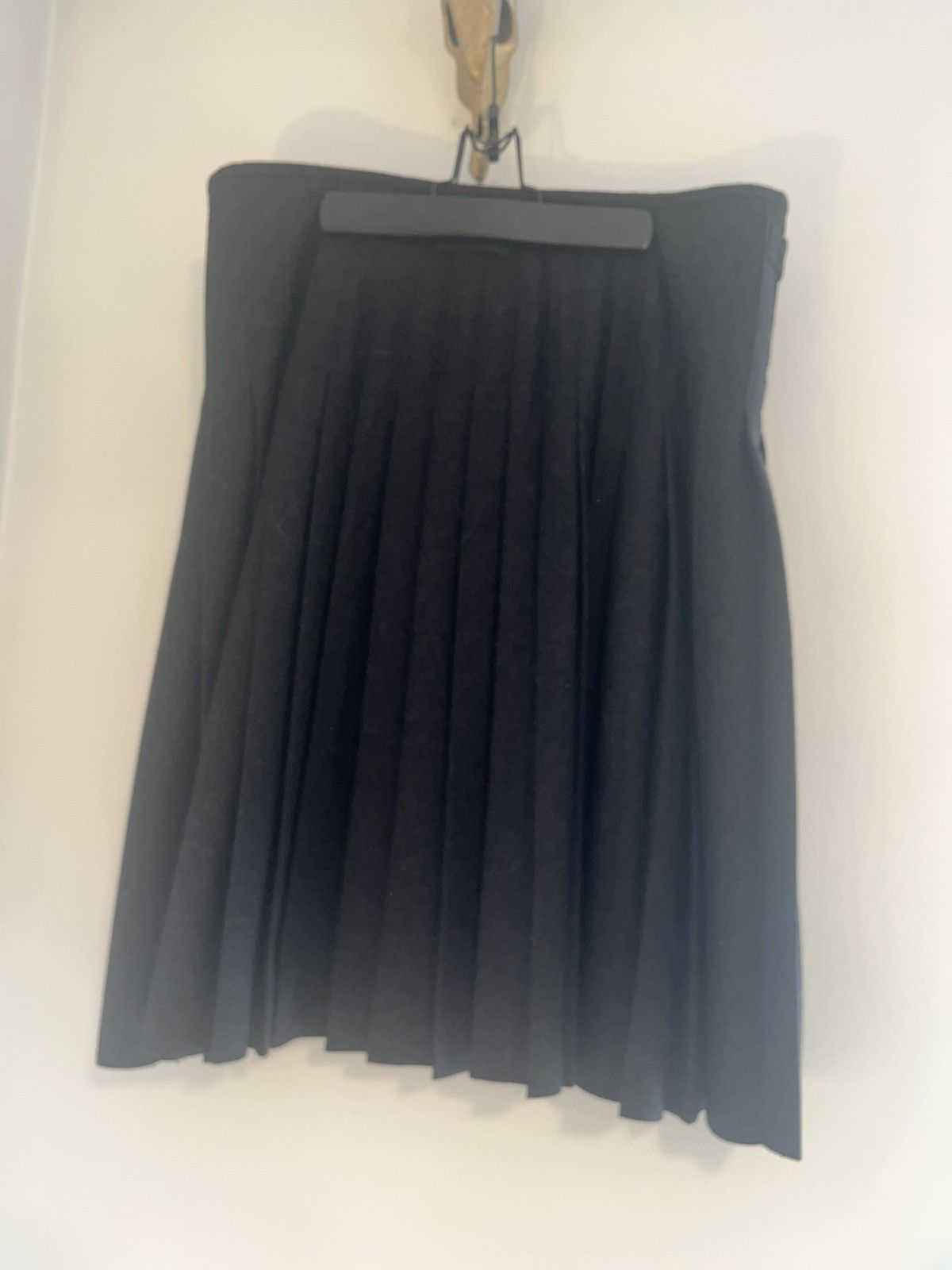Jean Paul Gaultier JPG grey wool kilt with safety pin Size US 36 / EU 52 - 3 Thumbnail