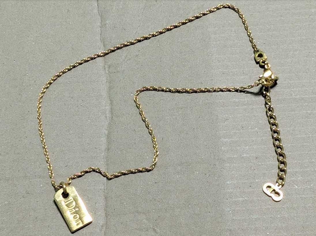 Dior Dior Gold Necklace Size ONE SIZE - 2 Thumbnail