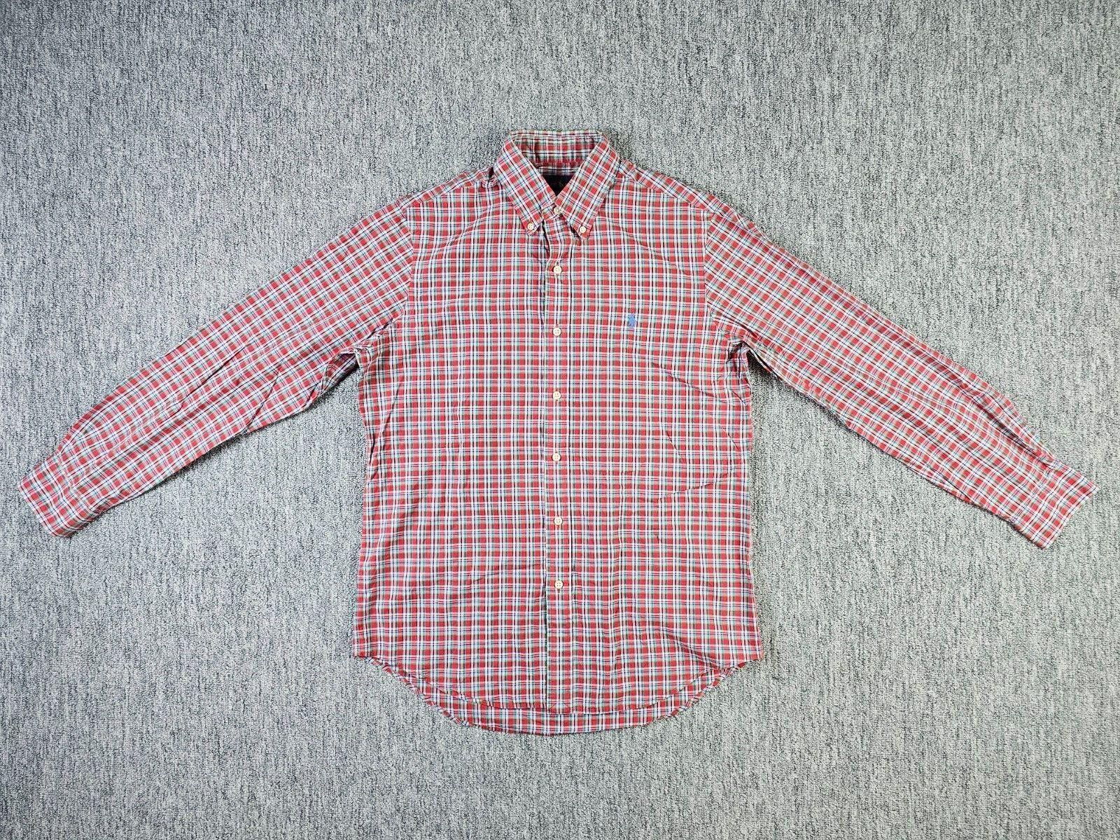 Polo Ralph Lauren Polo Ralph Lauren Custom Fit Plaid Button-Down Shirt M Size US M / EU 48-50 / 2 - 4 Thumbnail