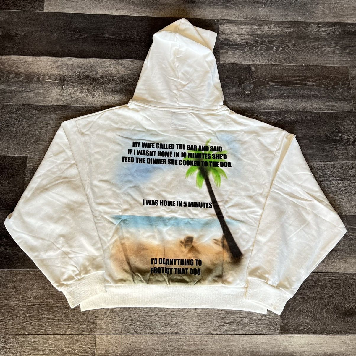 Haunted Starbucks Haunted Starbucks Bruh Airbrushed Graphic Logo Hoodie Size US M / EU 48-50 / 2 - 2 Thumbnail