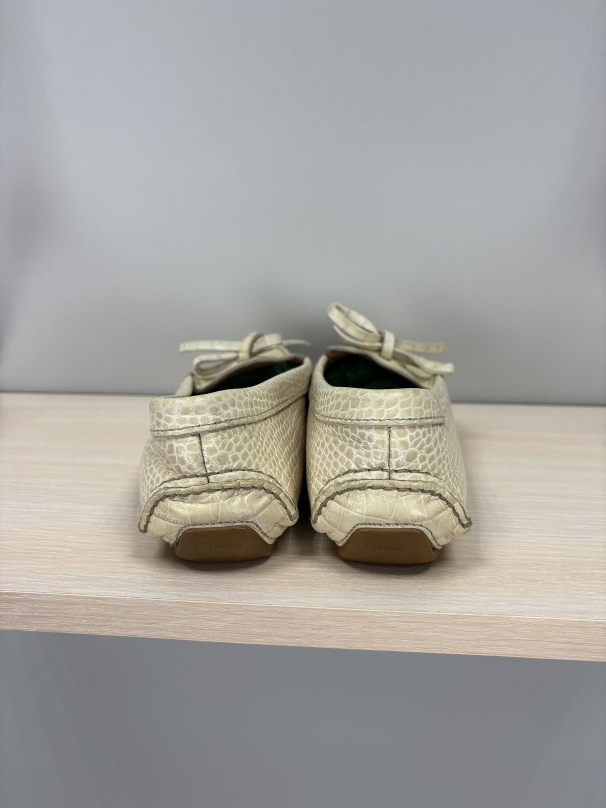 Prada Womens shoes Prada Size 37 1/2 Color Beige Size US 7.5 / IT 37.5 - 8 Thumbnail