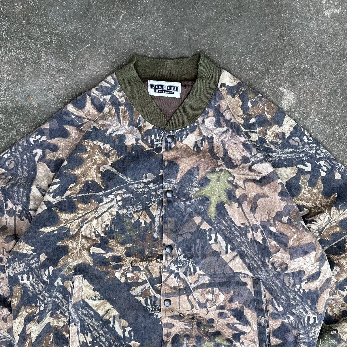 Mossy Oaks × Vintage Crazy Vintage Y2K Mossy Oak Realtree Camo Rare Bomber Jacket Size US XL / EU 56 / 4 - 2 Thumbnail