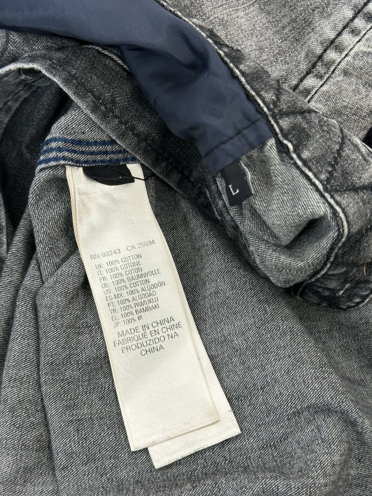 Diesel Diesel Washed Grey Button-up Long Sleeve Cotton Shirt Size US L / EU 52-54 / 3 - 11 Thumbnail