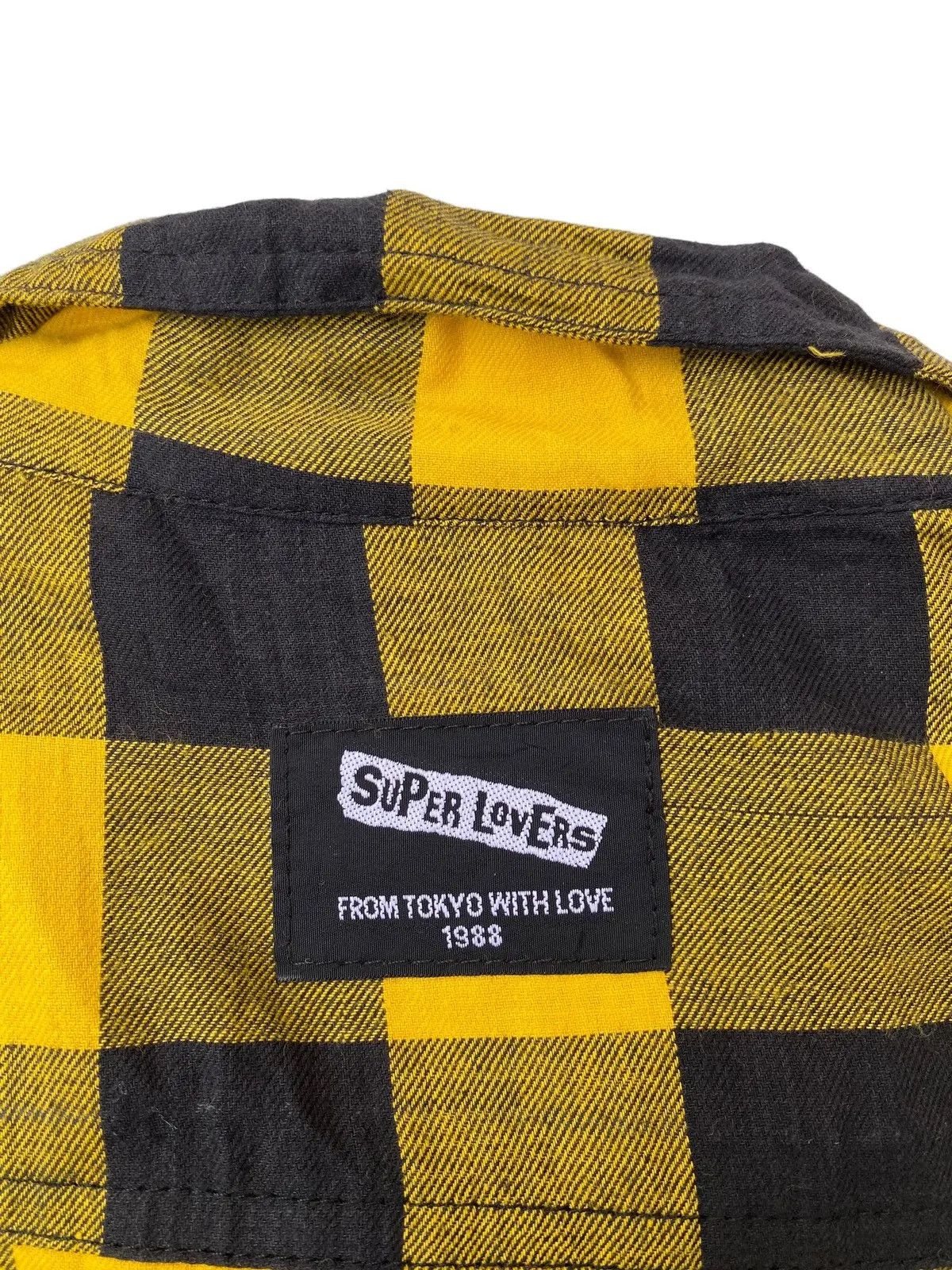 Japanese Brand Vtg Super Lover Rock Overalls -Yellow/Black Size US 39 - 4 Thumbnail