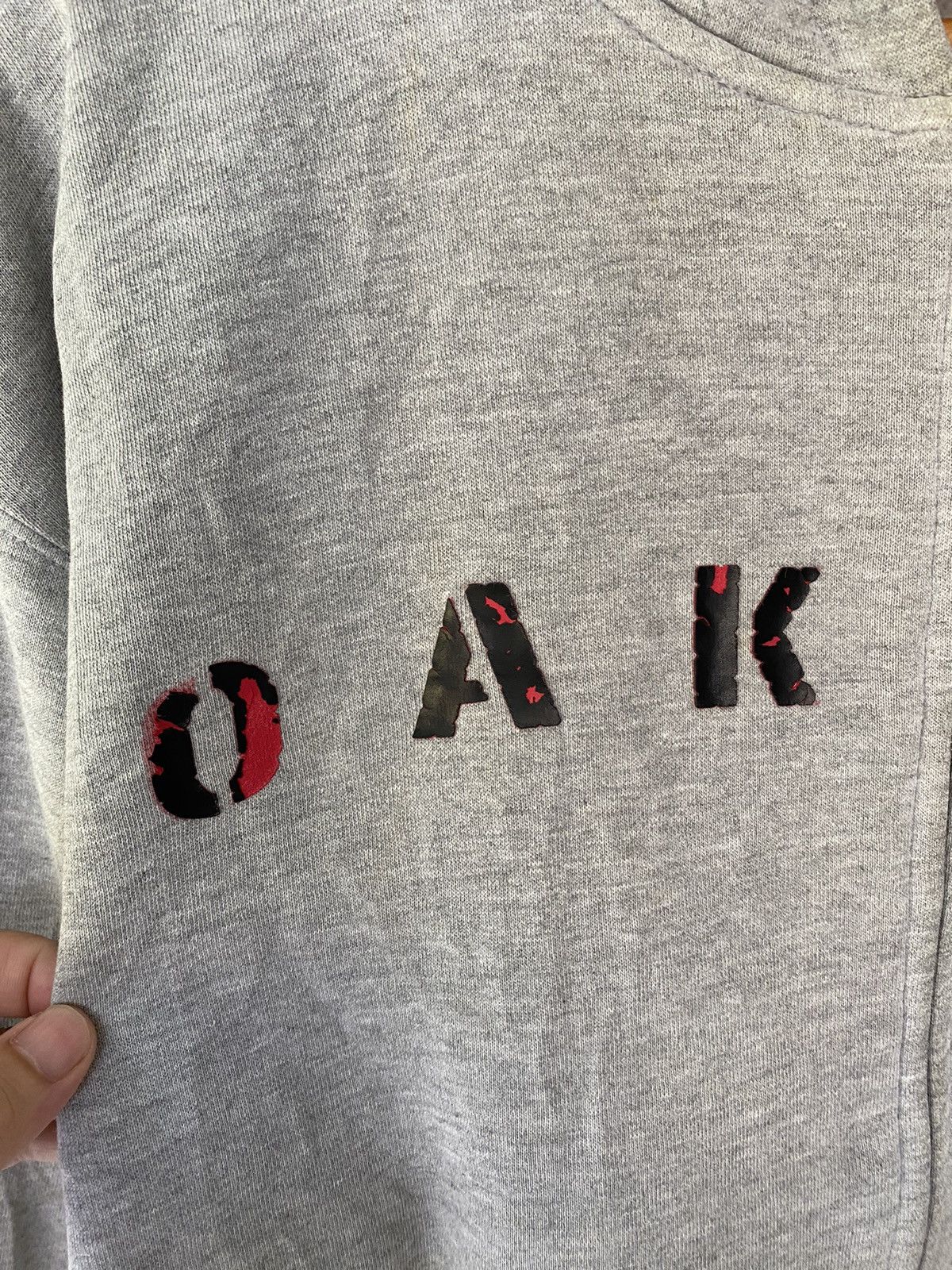 Oakley × Vintage 1990s software industry Zipper spell-out logo hoodie Size US M / EU 48-50 / 2 - 5 Thumbnail