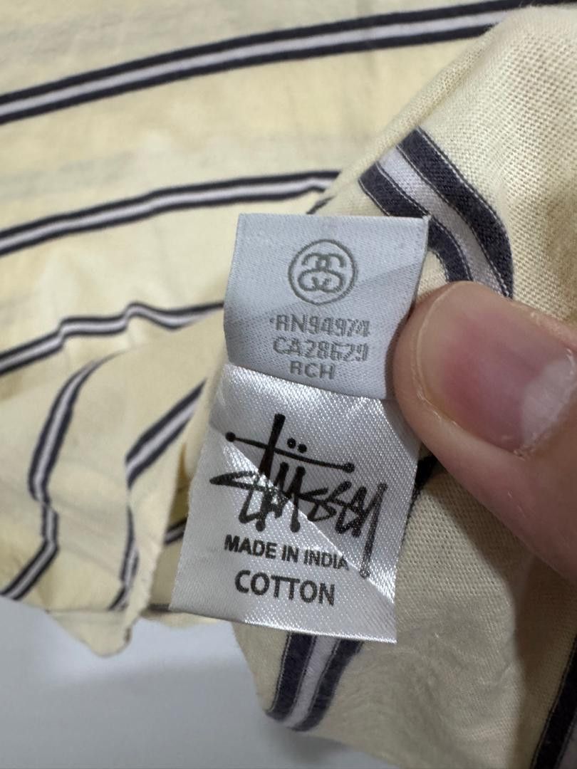 Stussy Vintage Stussy Burly Threads Tee Size US S / EU 44-46 / 1 - 6 Thumbnail