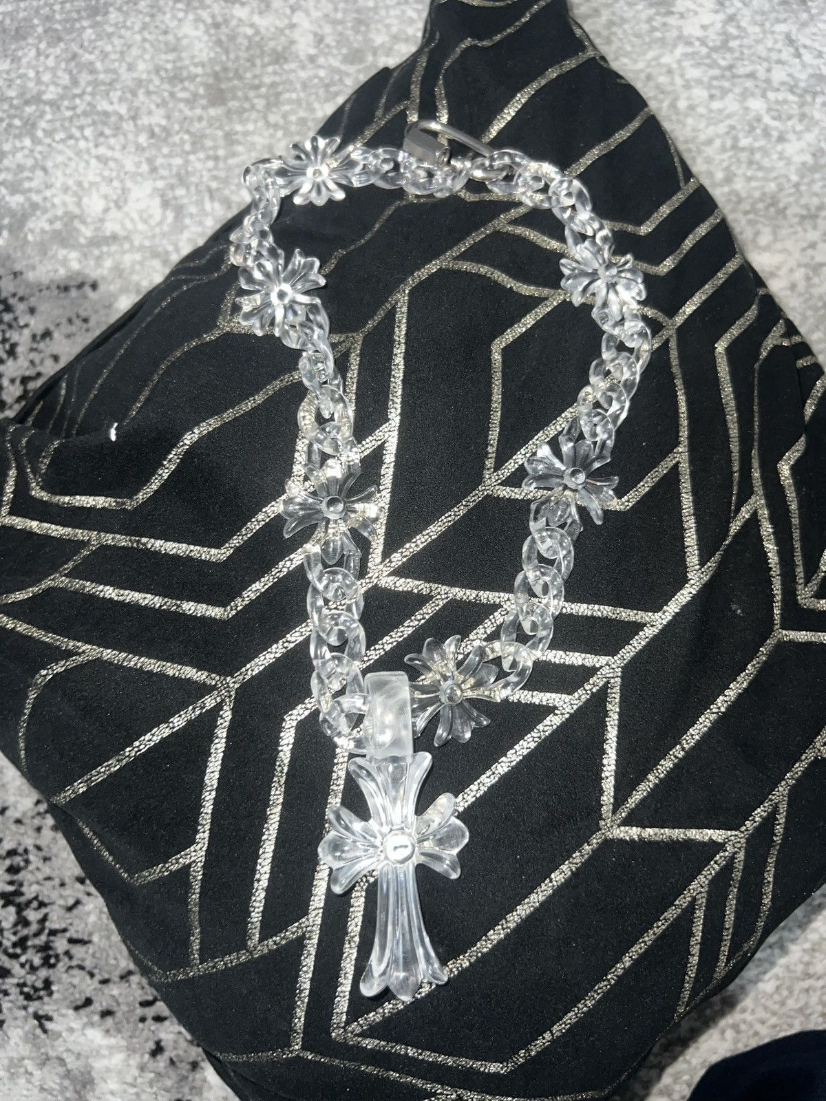 Other glassy chromenecklace Size 30 - 4 Thumbnail