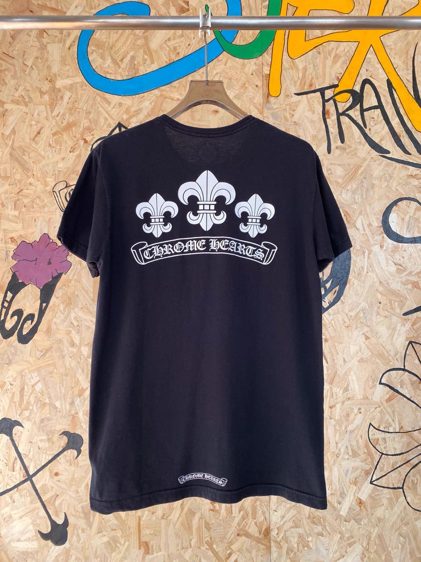 Chrome Hearts Chrome Hearts Black Scout Flower Scroll L T-shirt 99 New Size US L / EU 52-54 / 3 - 7 Thumbnail