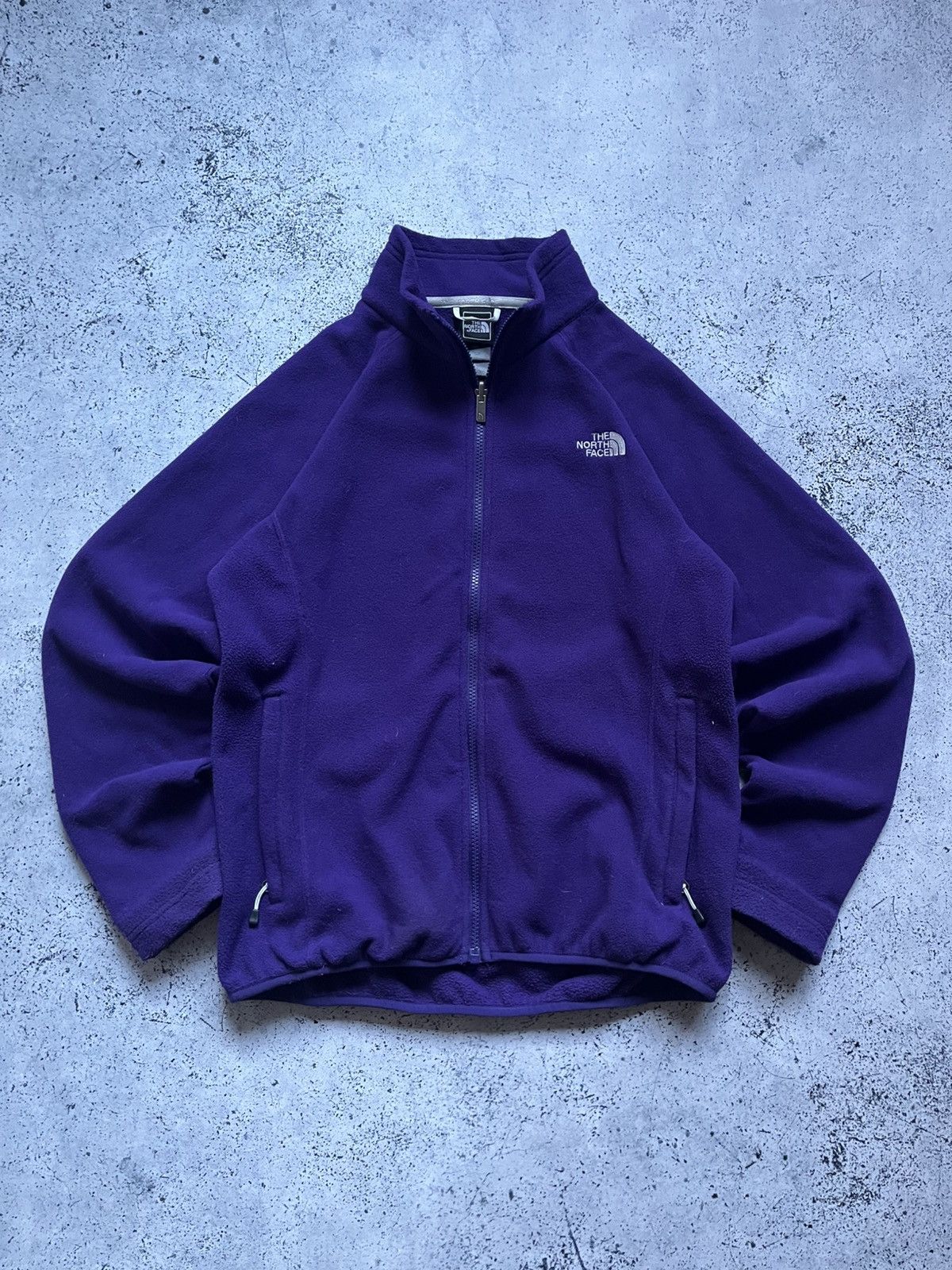 The North Face Vintage The North Face Purple Fleece Jacket Sweatshirt Y2K Size US M / EU 48-50 / 2 - 1 Thumbnail