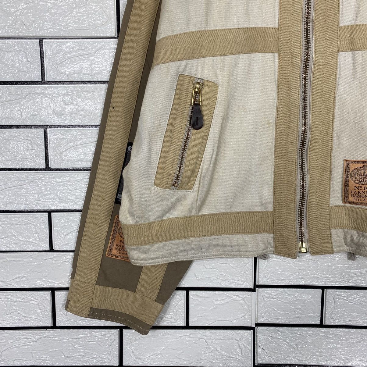 Hysteric Glamour 📌Cropped Zipper Denim Chore Jacket Farnese Big Logo Size US L / EU 52-54 / 3 - 6 Thumbnail