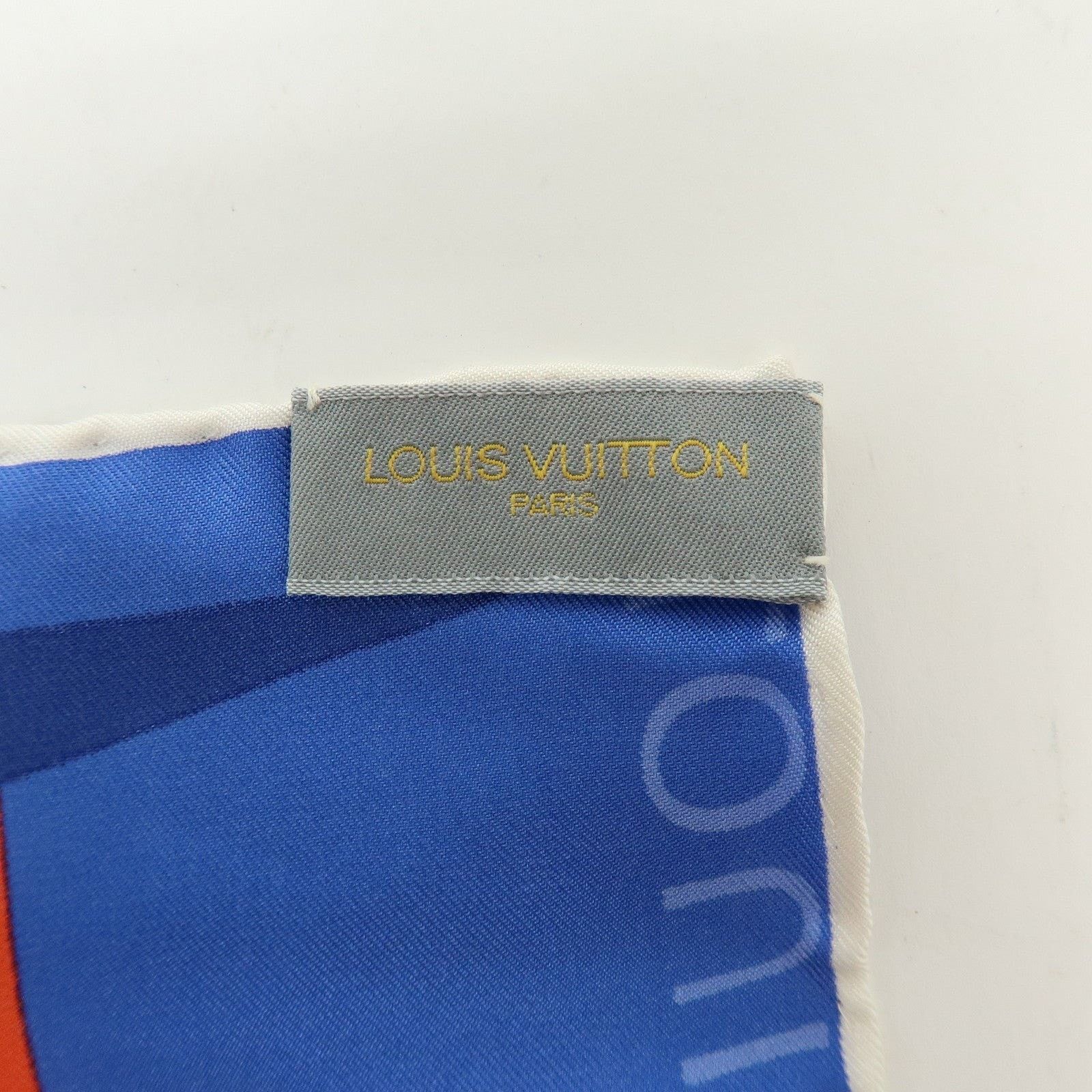 Louis Vuitton Louis Vuitton LV Cup 2000 Flag Print Silk Scarf Multicolor Size ONE SIZE - 5 Thumbnail