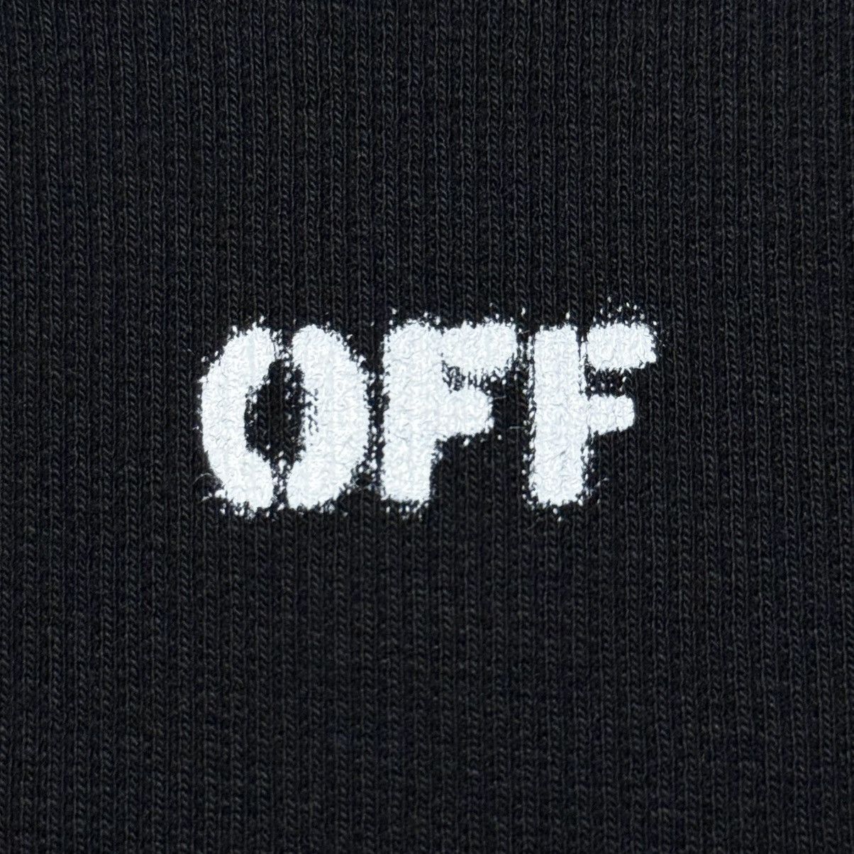 Off-White Off-White Off Stamp Basic Rib Dress in Black Size S / US 4 / IT 40 - 4 Thumbnail