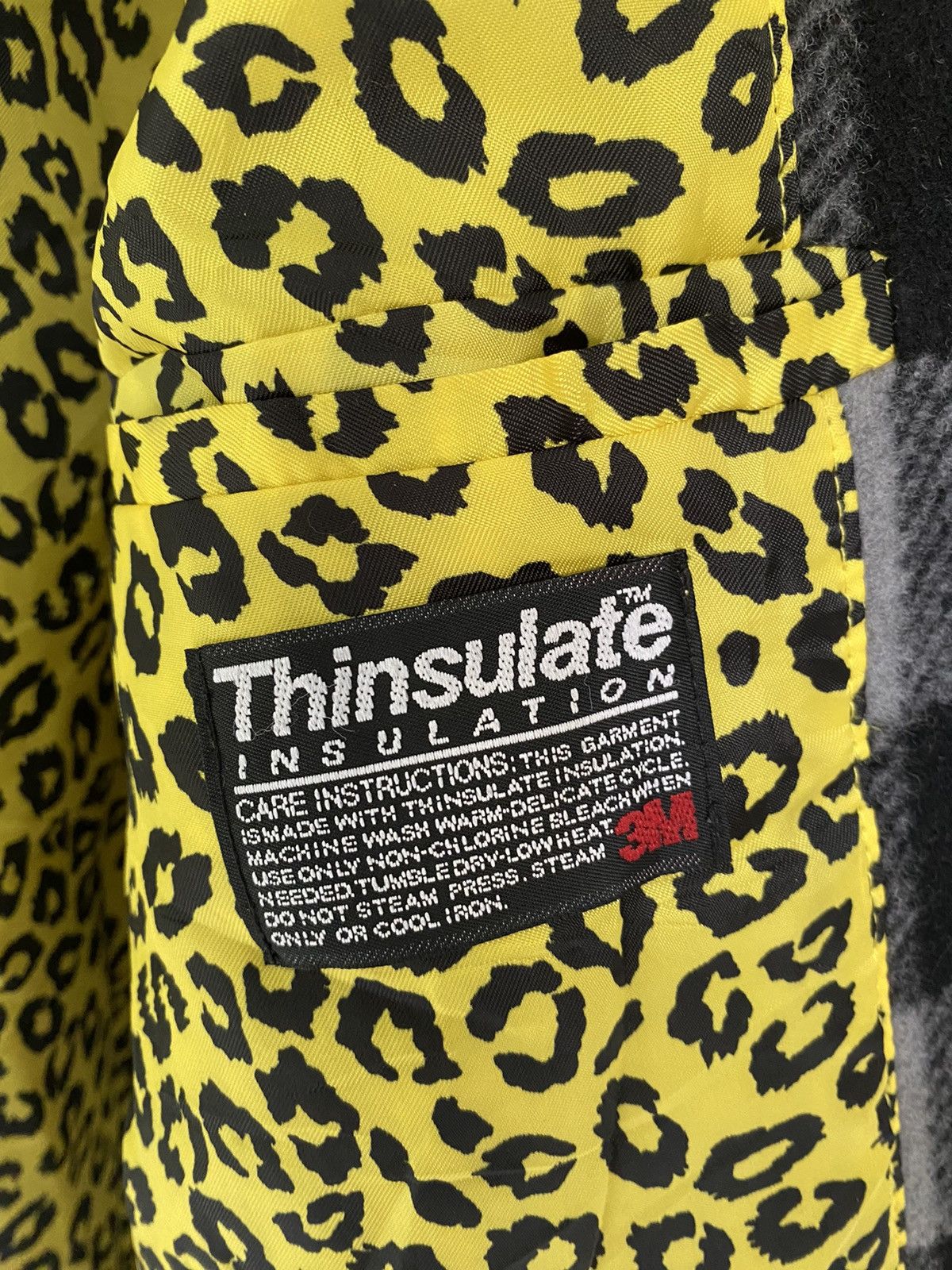 Swagger AW06 checked leopard print thinsulate coat Size US L / EU 52-54 / 3 - 14 Thumbnail