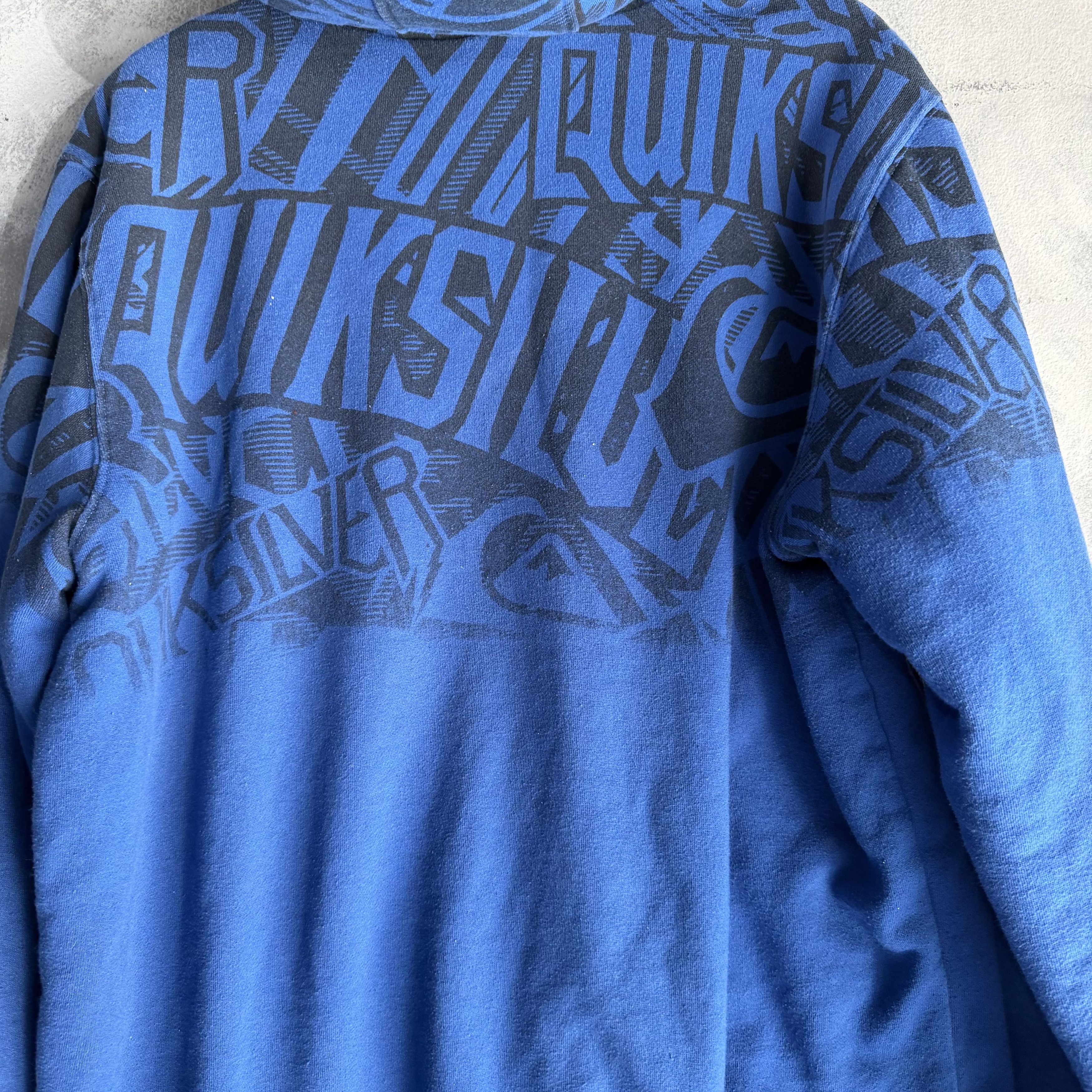 Quiksilver Vtg Quicksilver Zip Up Hoodie Sherpa lined Hoodie Rare Y2K Size US XL / EU 56 / 4 - 6 Thumbnail