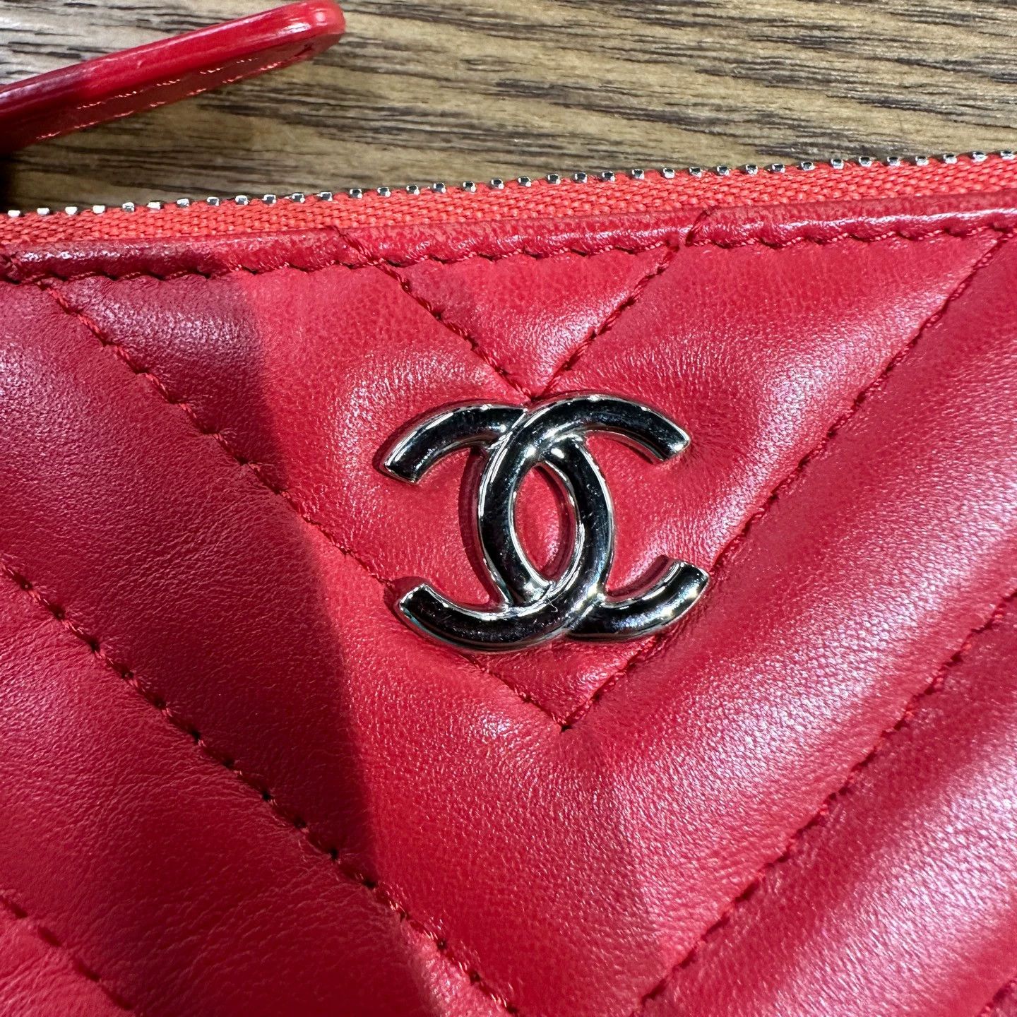 Chanel Chanel mar577 Logo Leather Coin Purse Size ONE SIZE - 3 Thumbnail