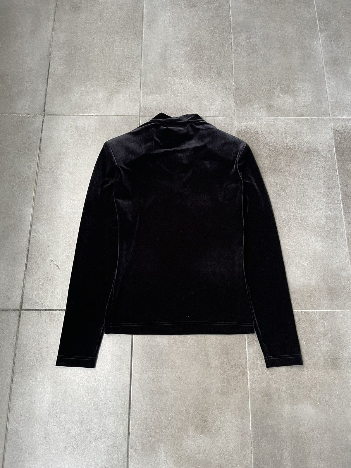 Han Kjobenhavn !DS! SS22 Han Kjobenhavn Half Zip Sharp Black Long Sleeve Size US M / EU 48-50 / 2 - 17 Thumbnail