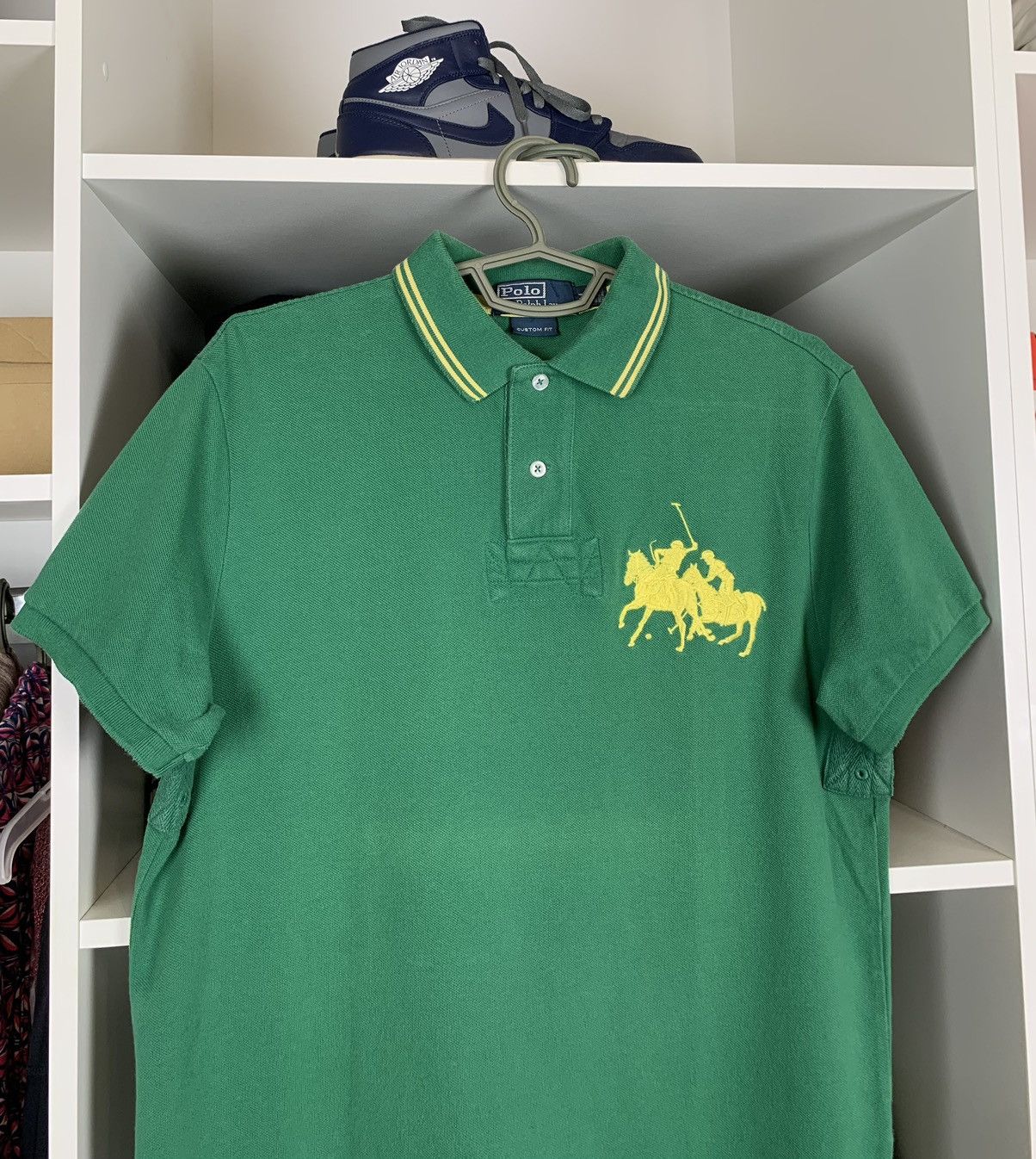 Polo Ralph Lauren × Vintage Vintage Polo Ralph Lauren Big Logo Faded T-shirt Size US M / EU 48-50 / 2 - 2 Thumbnail