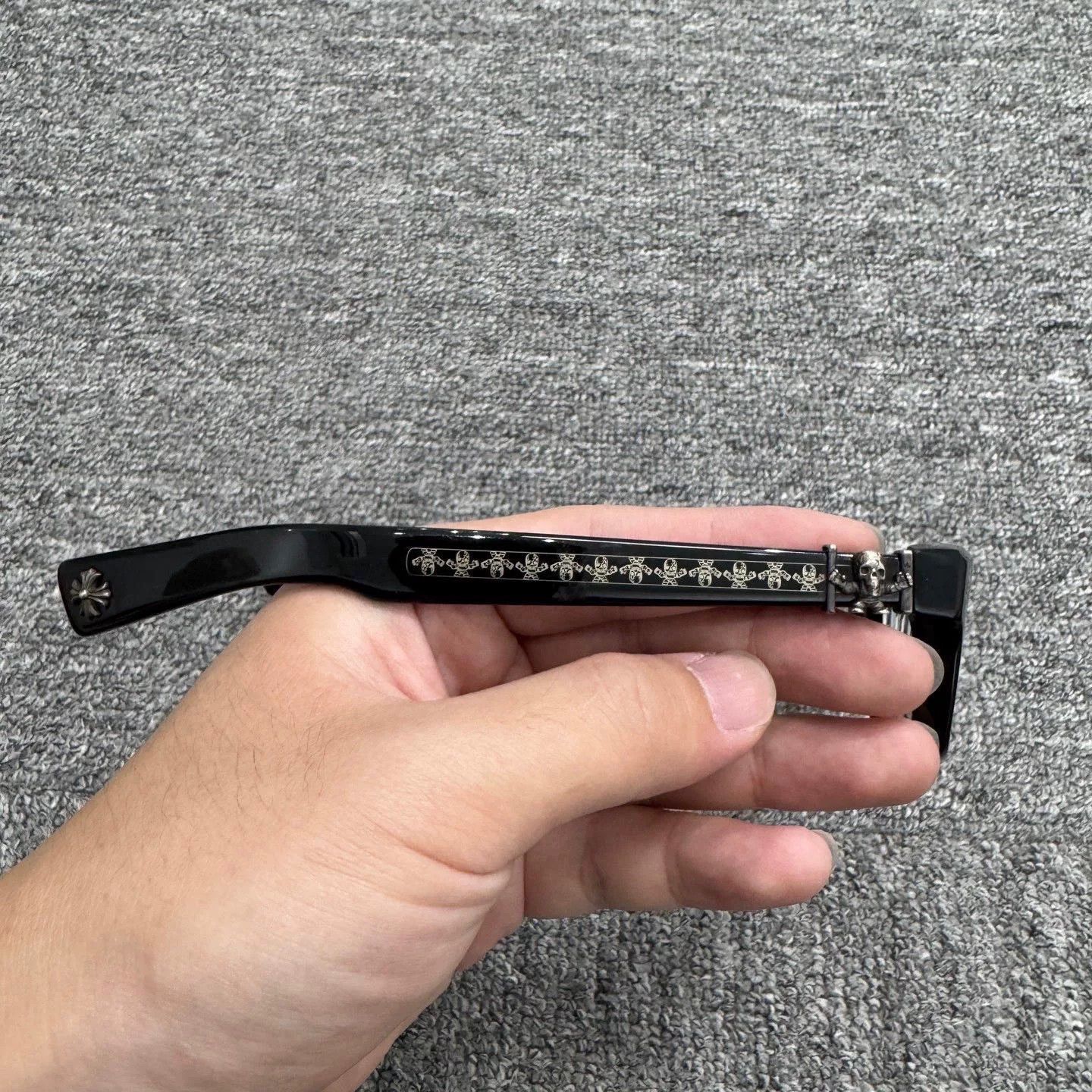 Chrome Hearts chrome hearts black glasses with case. Size ONE SIZE - 3 Thumbnail