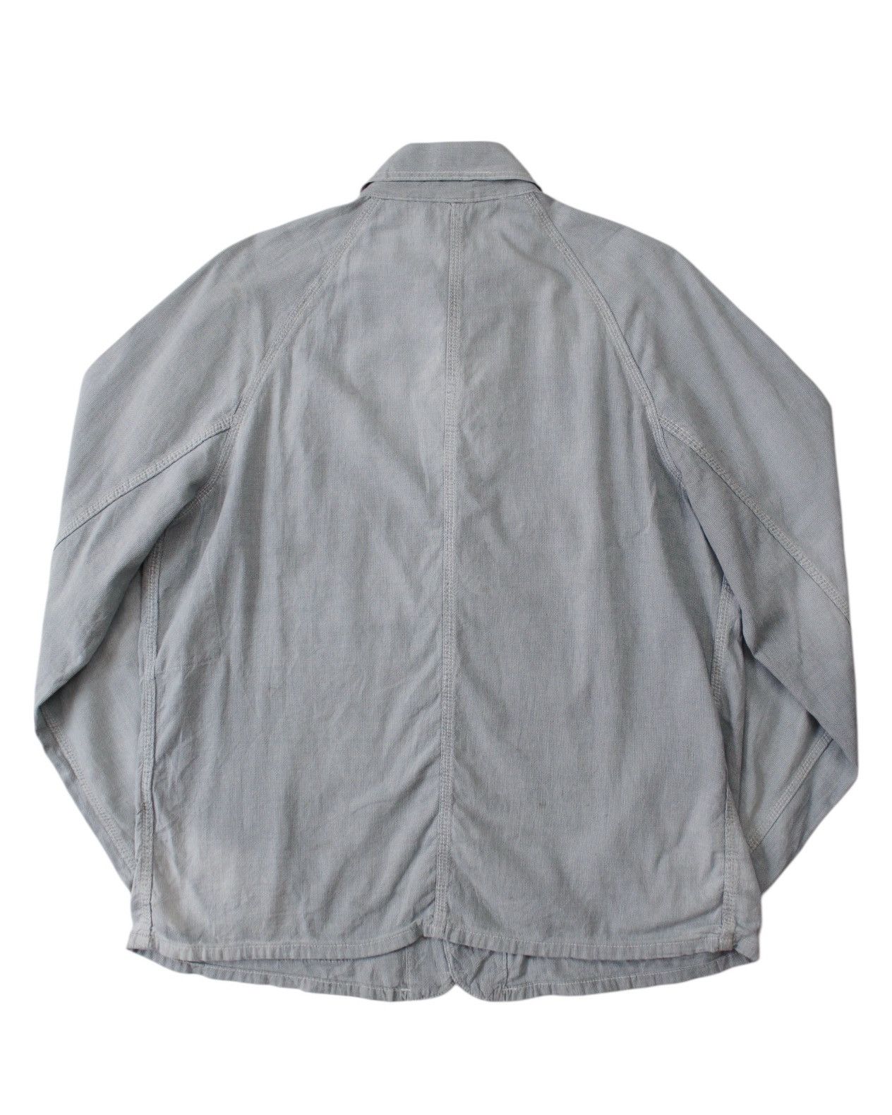 Polo Ralph Lauren 2000S POLO RALPH LAUREN DISTRESSED PATCHWORK CHORE JACKET Size US L / EU 52-54 / 3 - 2 Thumbnail