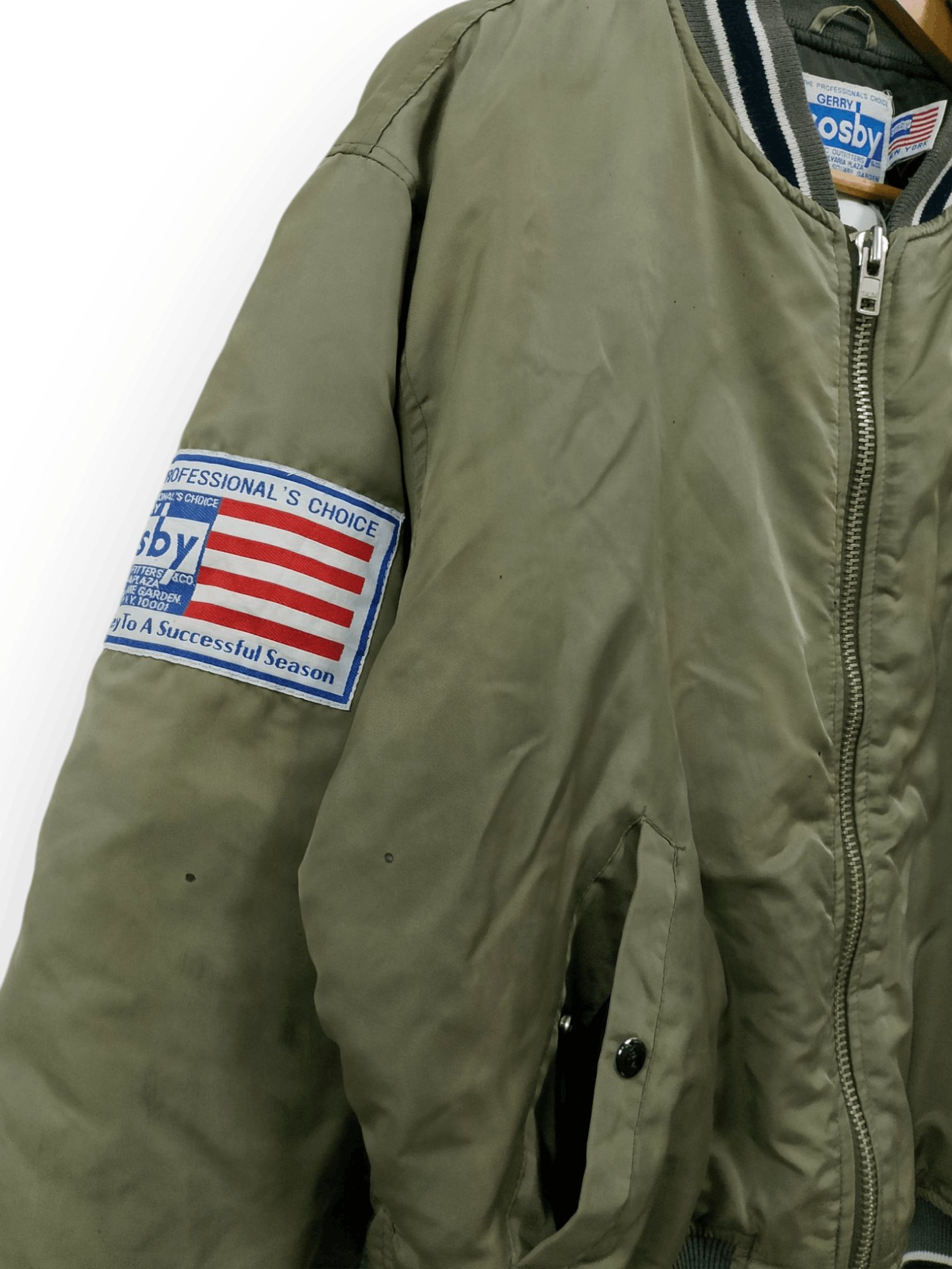 Japanese Brand Vintage Gerry Cosby MSG Bomber Jacket Size US XL / EU 56 / 4 - 7 Thumbnail