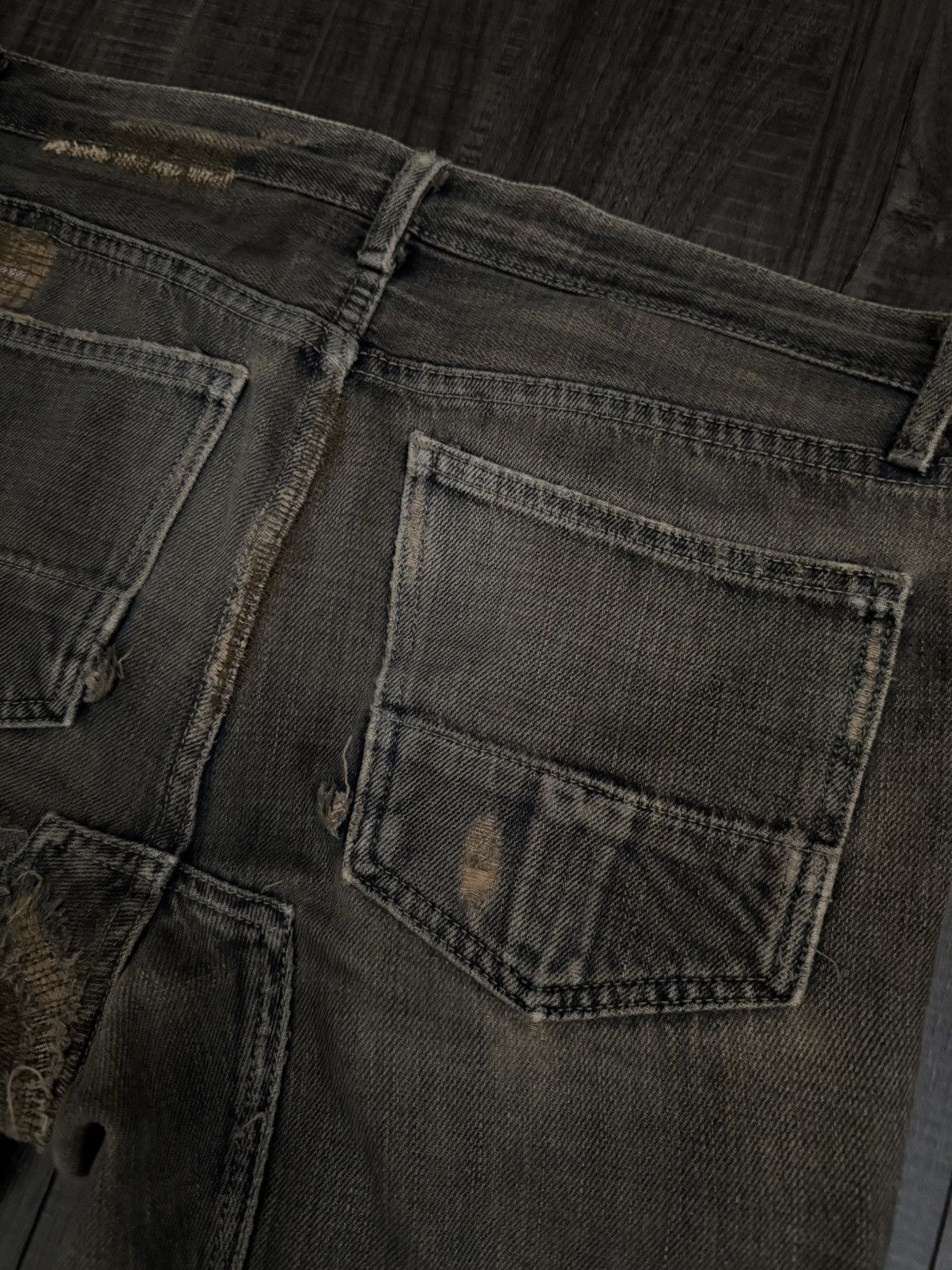 Rick Owens slab Rick Owens Exploder Dust Detroit Denim Size US 32 / EU 48 - 10 Thumbnail