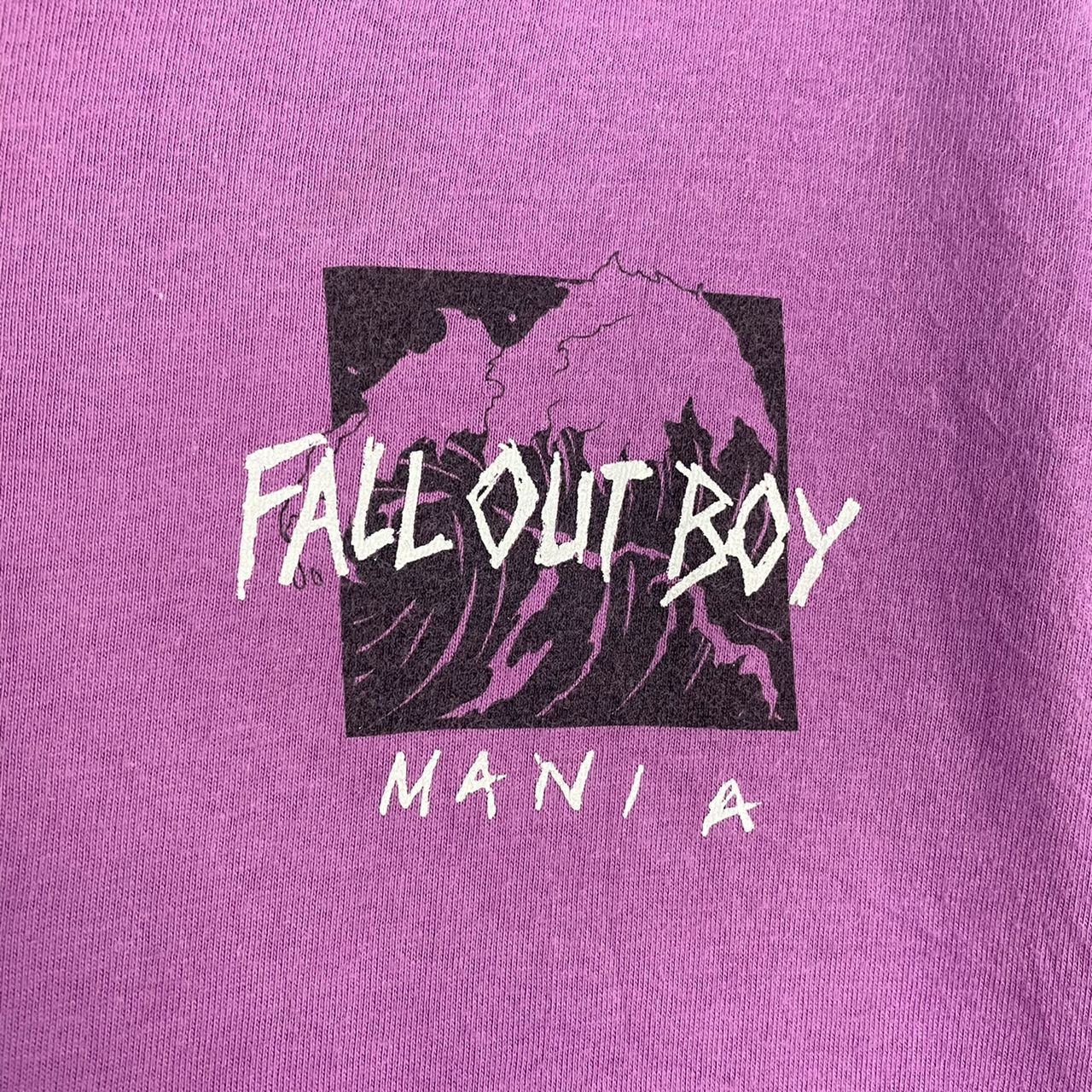 Band Tees Vintage Band Tee Fall Out Boy Mania Backhit Printed Size US L / EU 52-54 / 3 - 6 Thumbnail