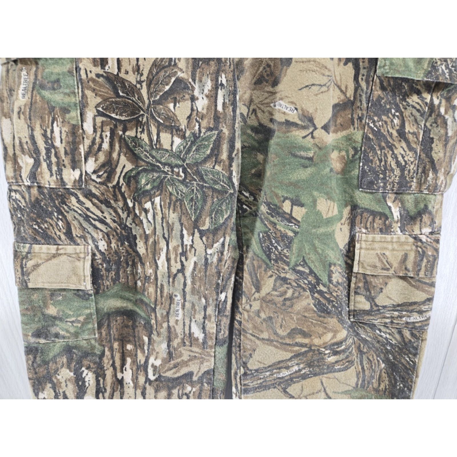 Realtree VINTAGE Red Head Realtree Camo Cargo Outdoor Pants Mens Large REG 36/29 USA Clothing Pants Regular Mens Size US 33 - 4 Thumbnail