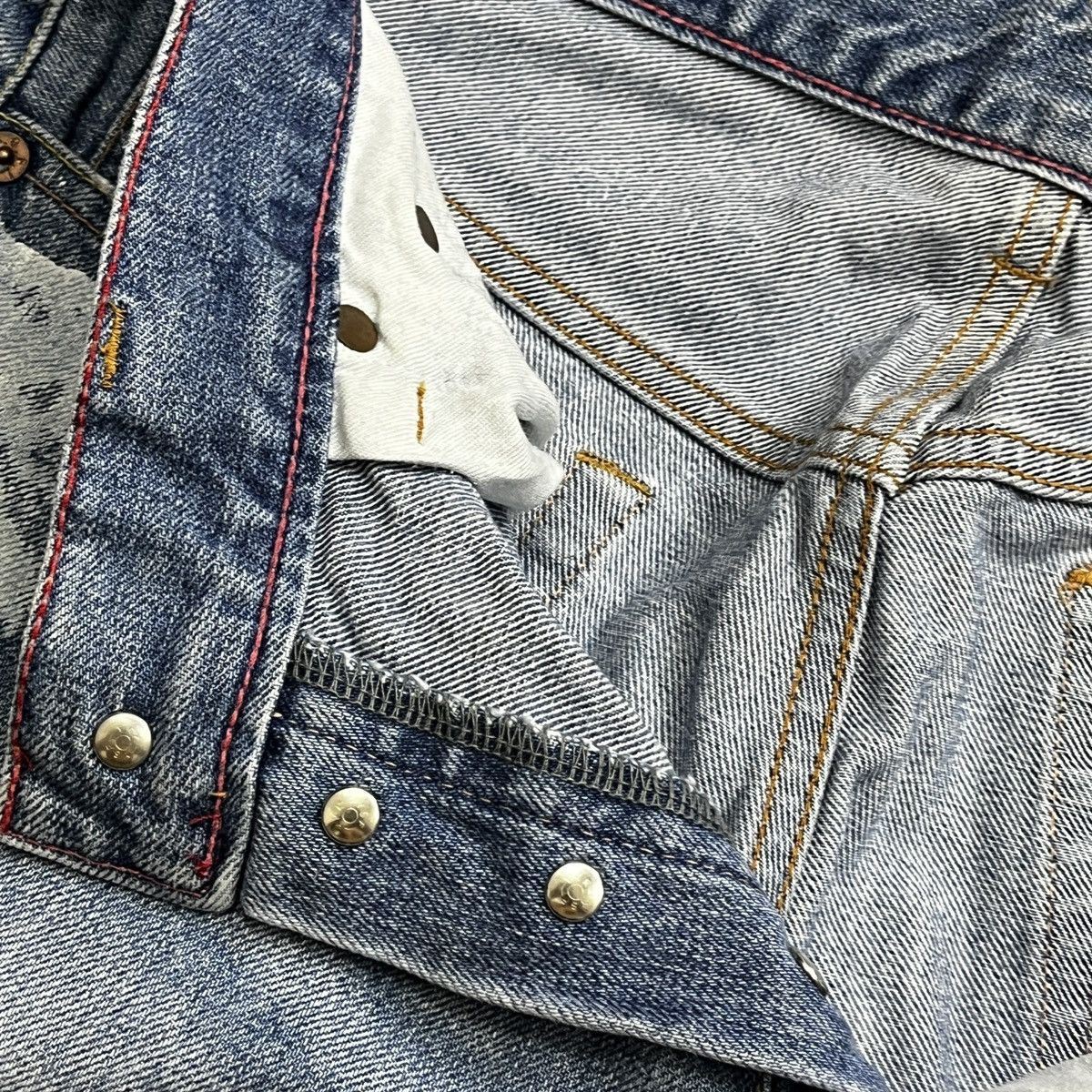If Six Was Nine Painters Arts Soul Of Freedom Denim Japan Jeans Size US 30 / EU 46 - 19 Thumbnail
