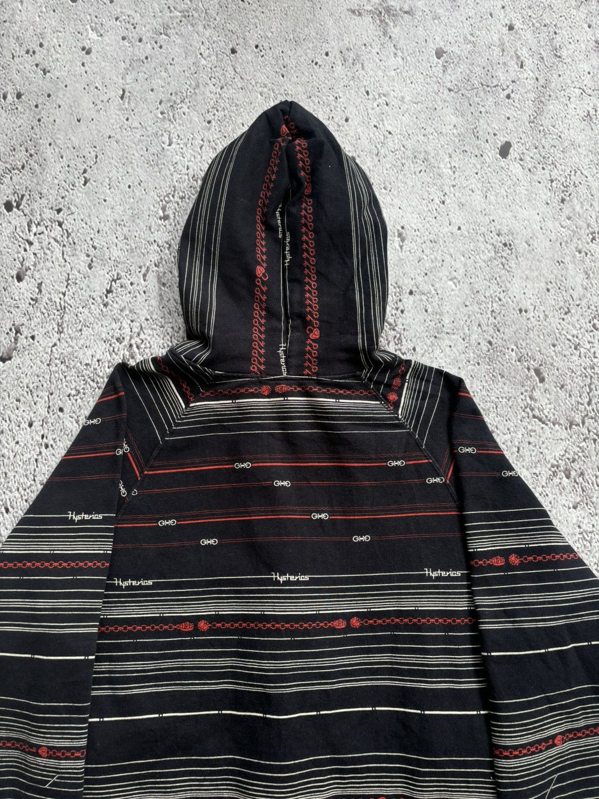 Hysteric Glamour Hysteric glamour Stripe Zip Hoodie Size US M / EU 48-50 / 2 - 3 Thumbnail