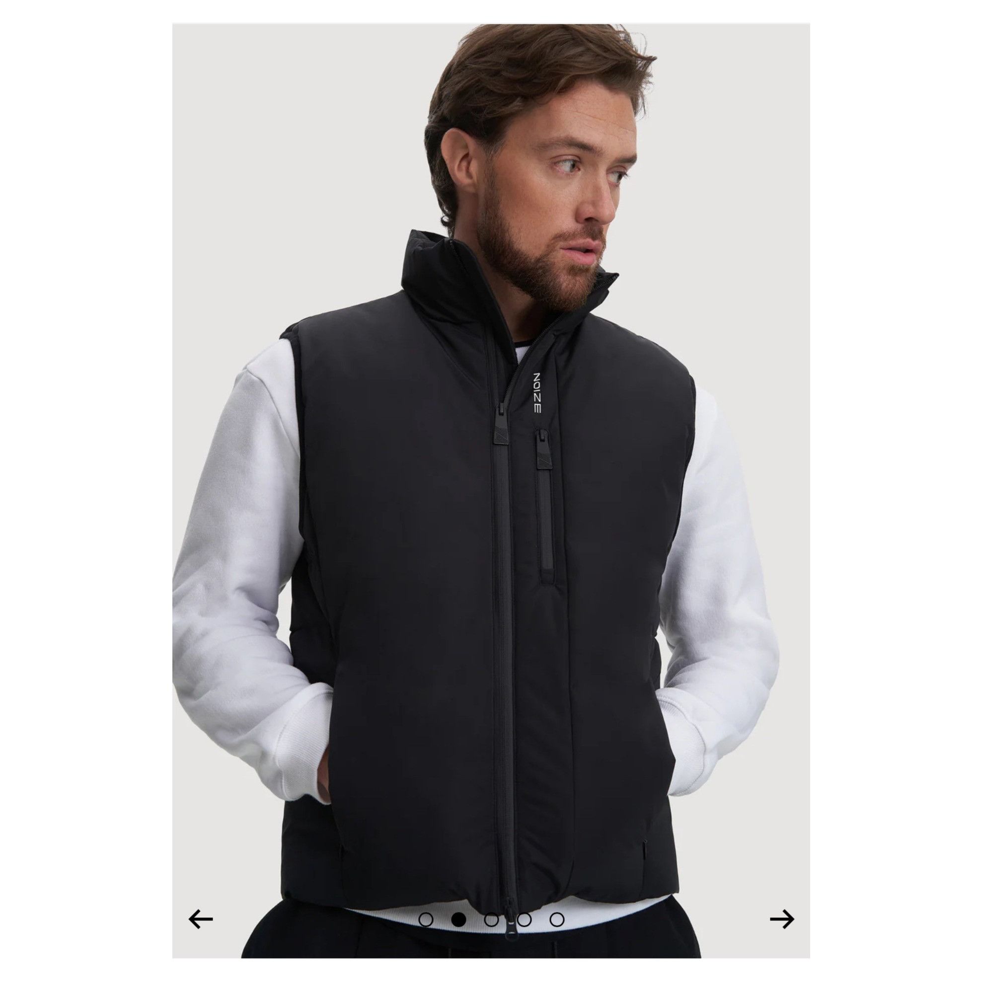 Other Noize Mens Gael Puffer Vest NWT - Size XXL Size US XXL / EU 58 / 5 - 1 Thumbnail