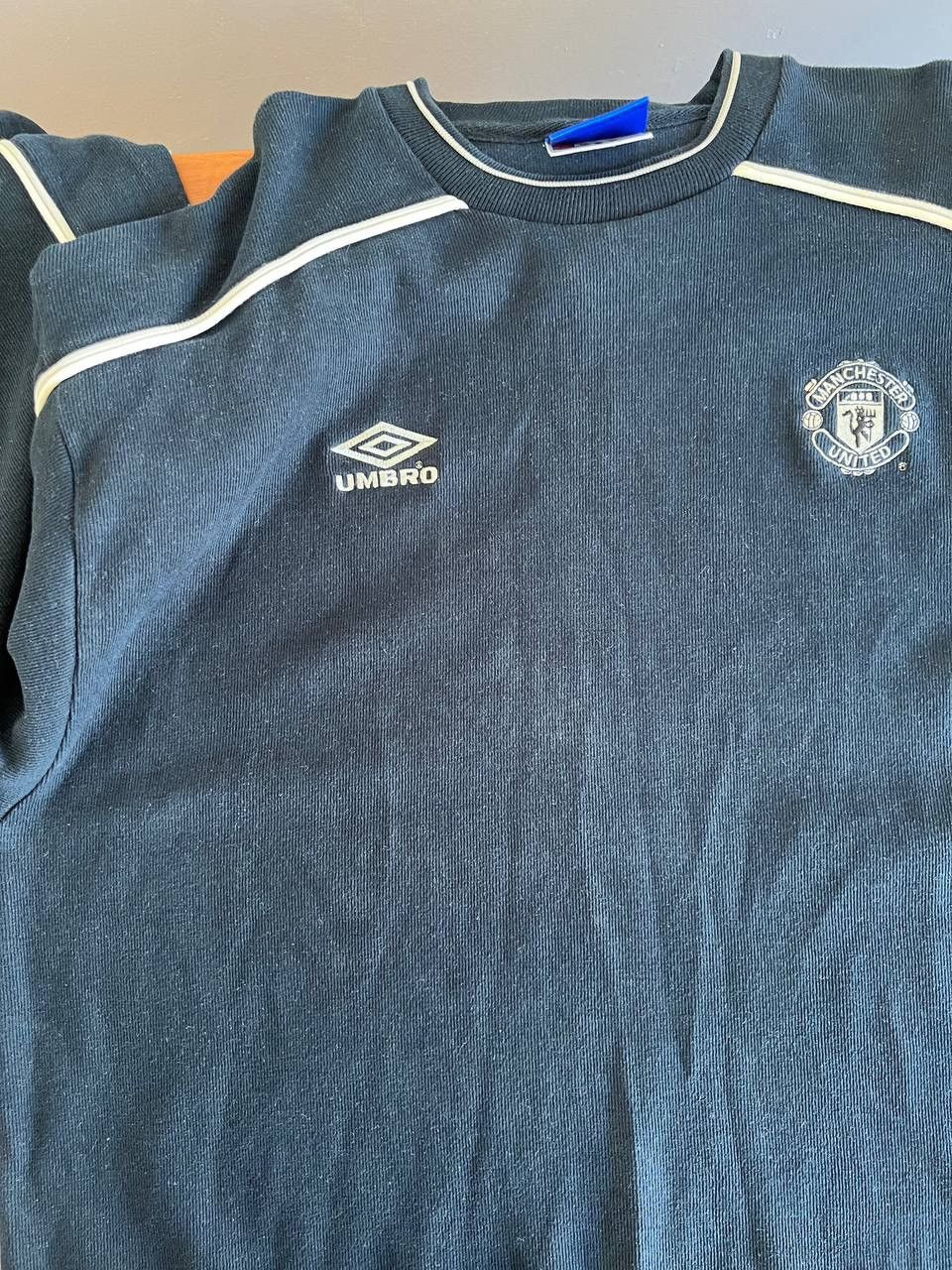 Vintage 1998/99 MANCHESTER UNITED TRAINING UMBRO SOCCER SWEATSHIRT Size US XXL / EU 58 / 5 - 10 Thumbnail