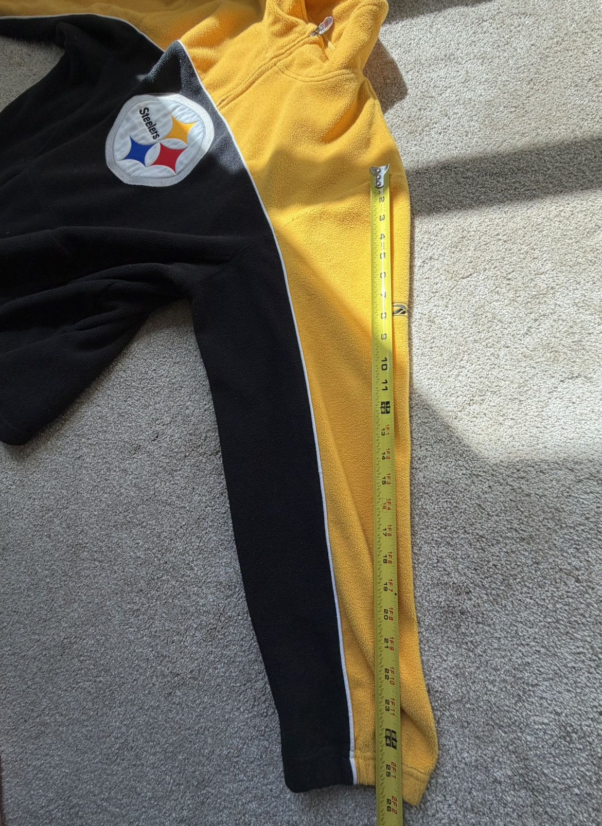 Reebok Vintage Steelers Reebok NFL Fleece Pullover XL Size US XL / EU 56 / 4 - 6 Thumbnail