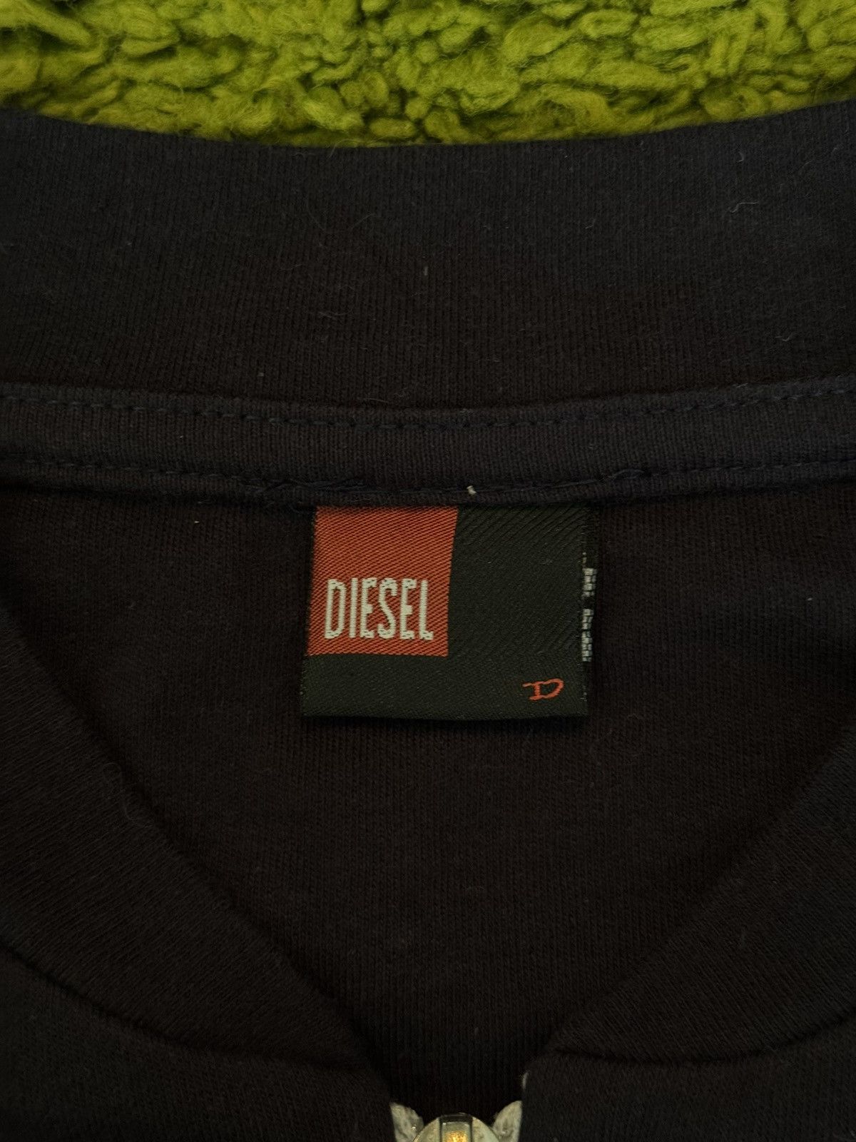 Diesel Diesel 2000s vintage graphic full zip sweatshirt Y2K Size M / US 6-8 / IT 42-44 - 4 Thumbnail