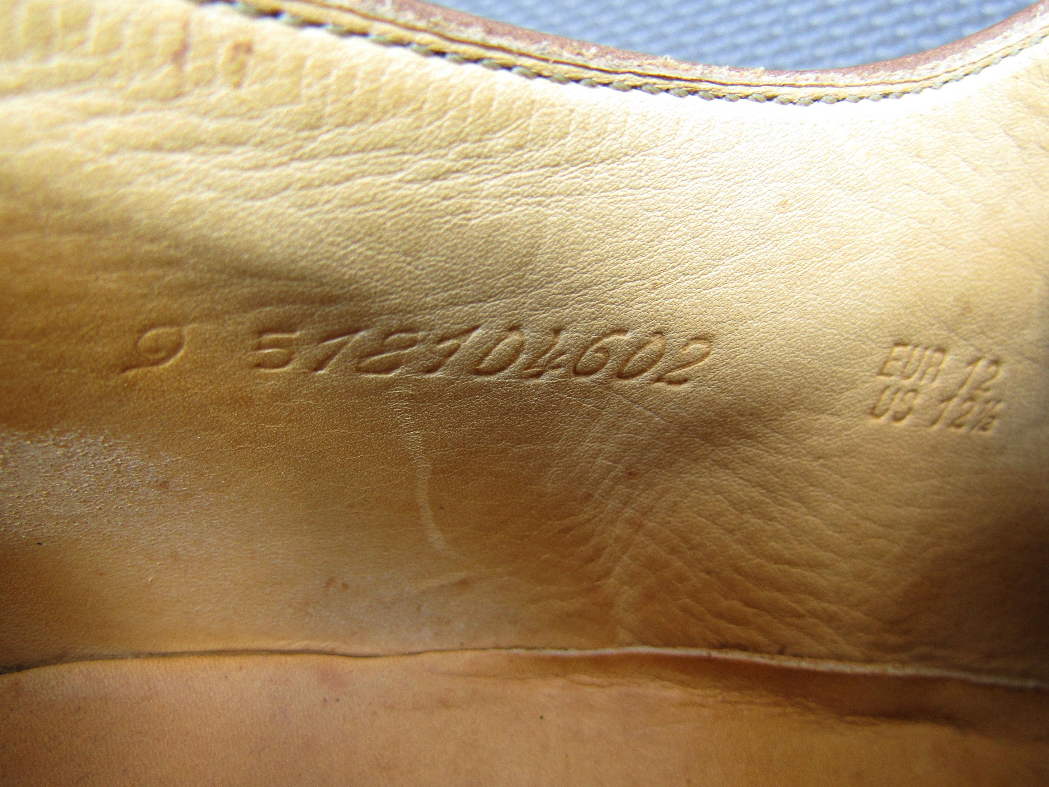 Heschung HESCHUNG Crocus Norwegian Welt Leather Derby Size US 12 / EU 45 - 7 Thumbnail