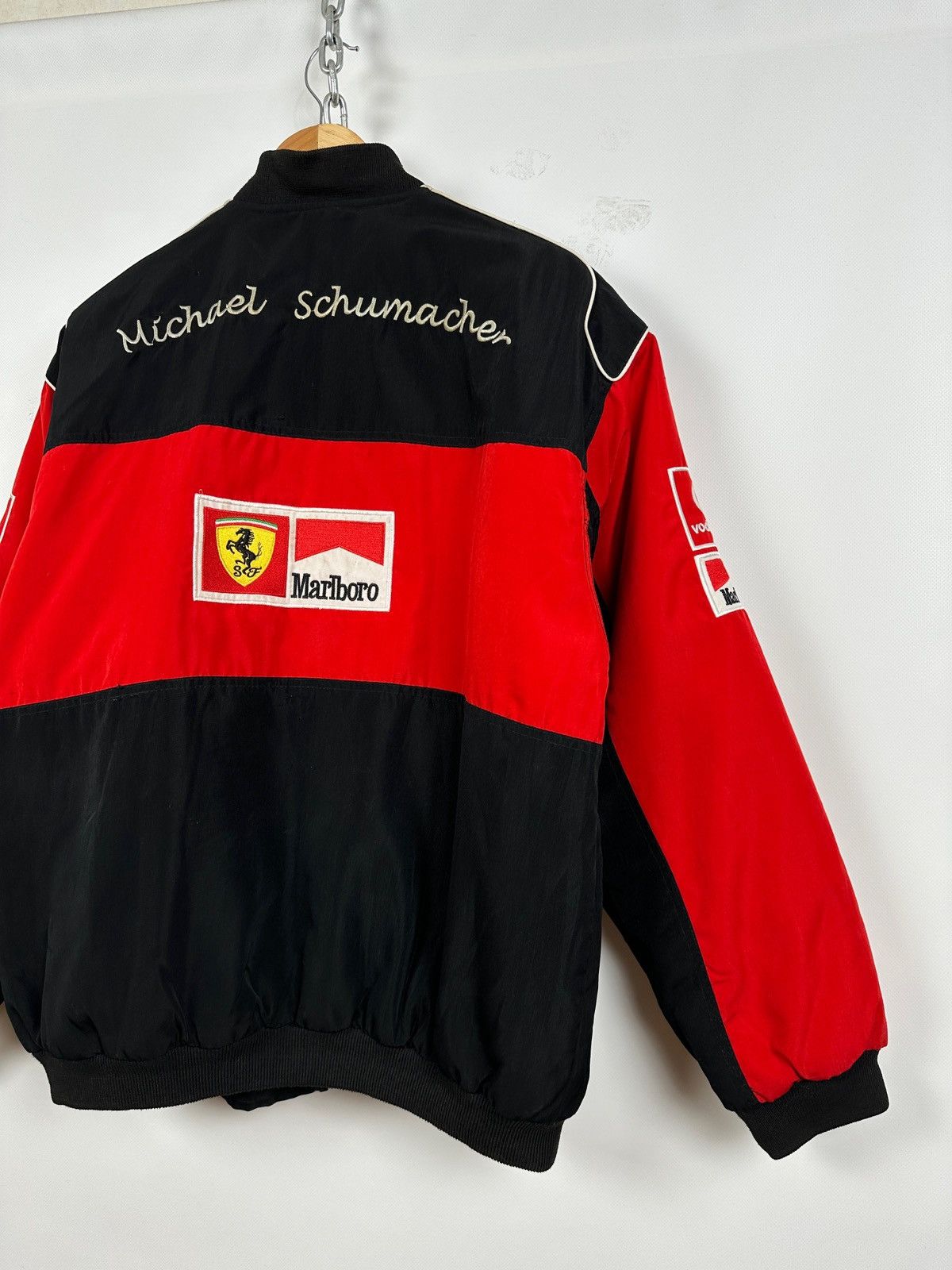 Ferrari Vintage Ferrari Michael Schumacher F1 Marlboro Racing Jacket Size US XL / EU 56 / 4 - 11 Thumbnail