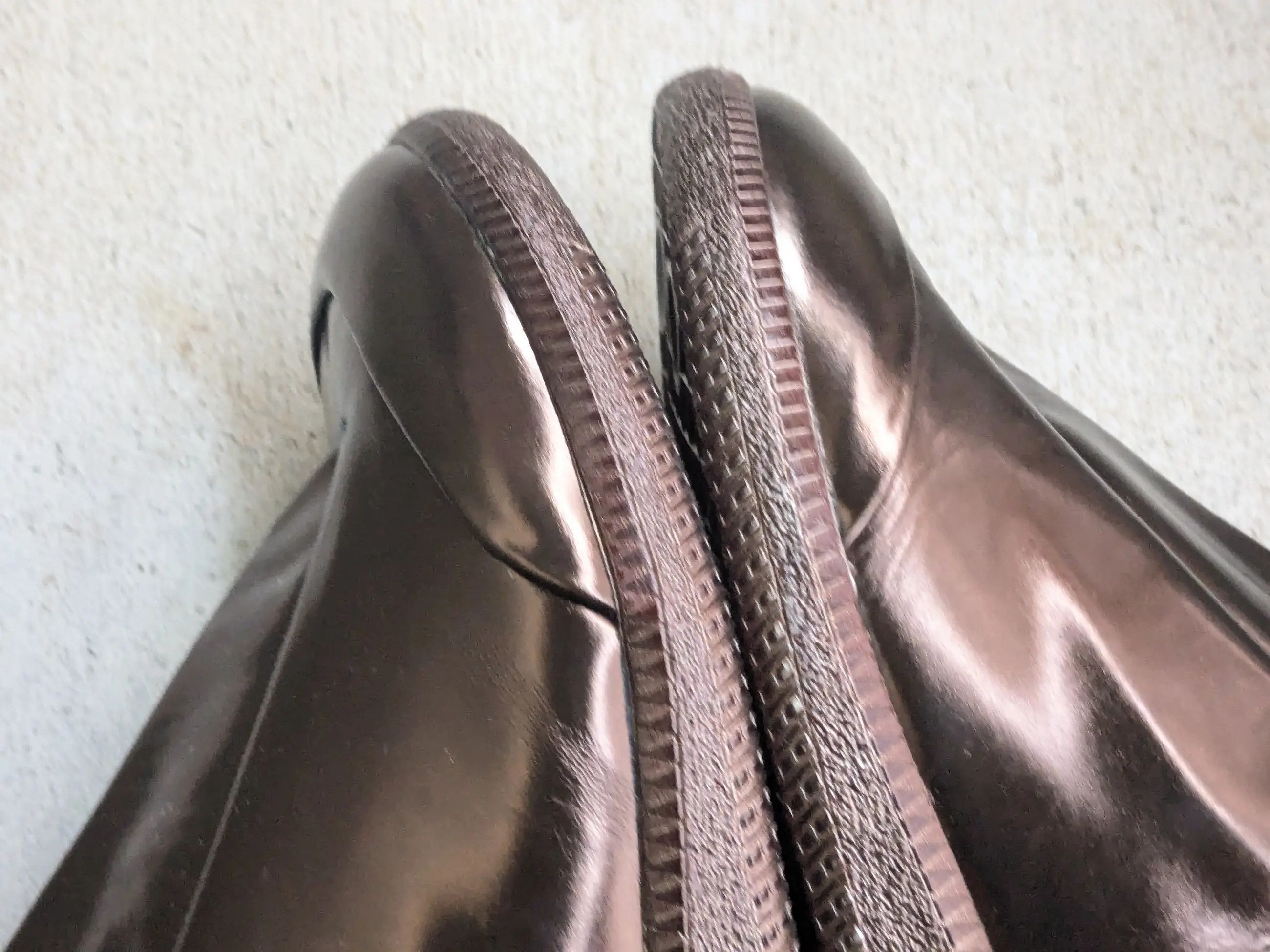 Maison Margiela Maison Margiela Brown 8 41 Metallic High Tops Leather Size US 8 / EU 41 - 2 Thumbnail