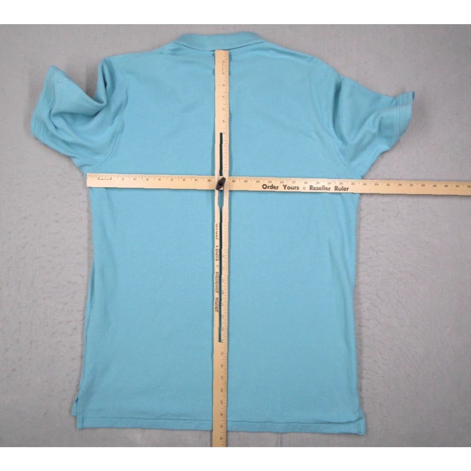 Vintage Stauer Men's Polo Shirt Large Blue Short Sleeve Cotton Casual Golf 90s Logo Embroidered Size US L / EU 52-54 / 3 - 5 Thumbnail