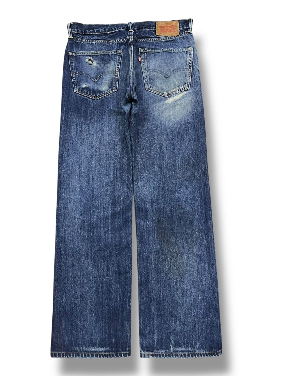 Levi's Vintage Levi’s 505 - Faded Wash, Distressed Denim Size US 32 / EU 48 - 3 Thumbnail
