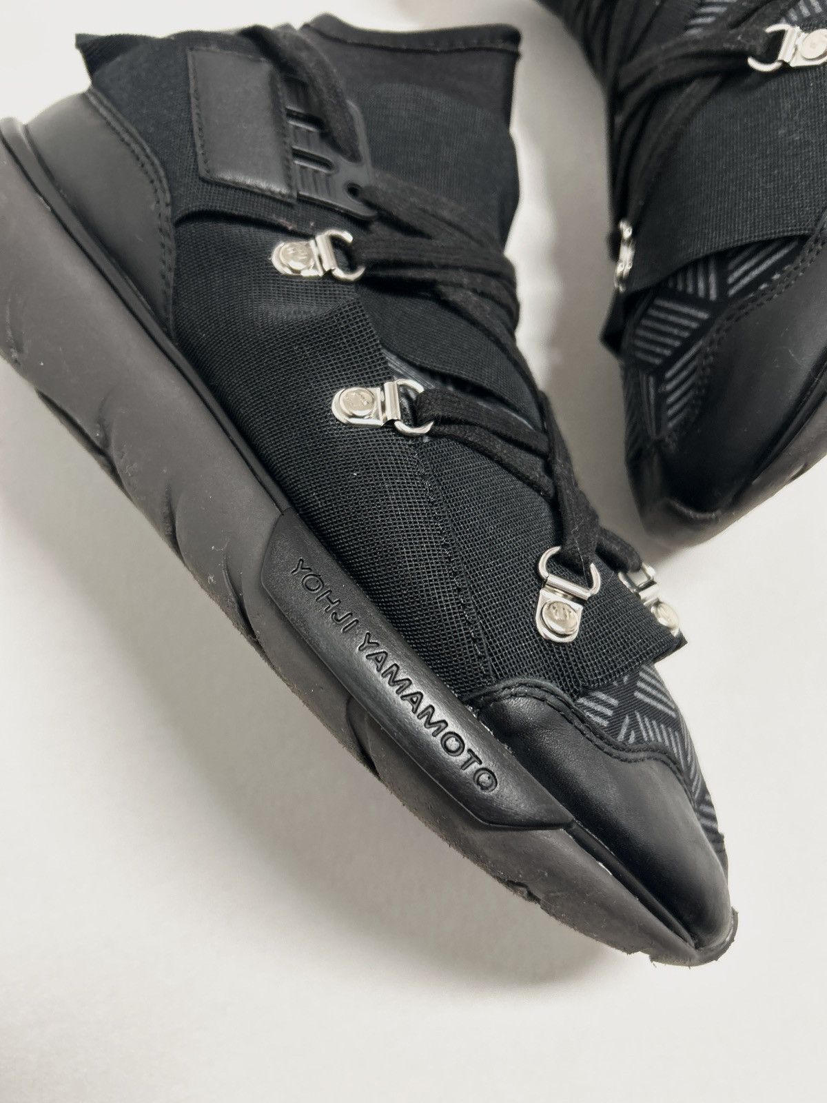 Y-3 FW2016 Qasa High Hexagon Lace Size US 9 / EU 42 - 6 Thumbnail