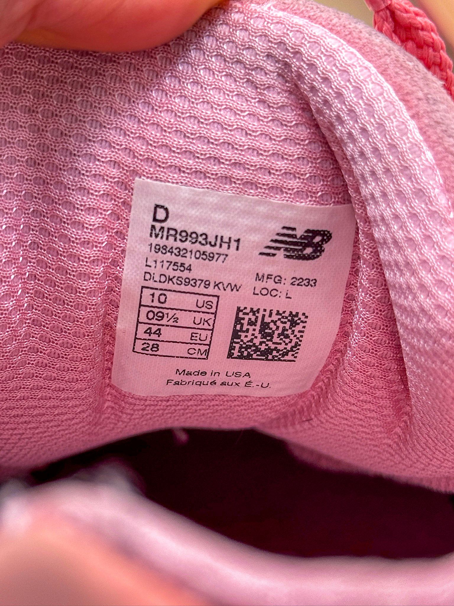 Joe Freshgoods × New Balance New Balance 993 x Joe Freshgoods Performance Art Powder Pink Size US 10 / EU 43 - 20 Thumbnail